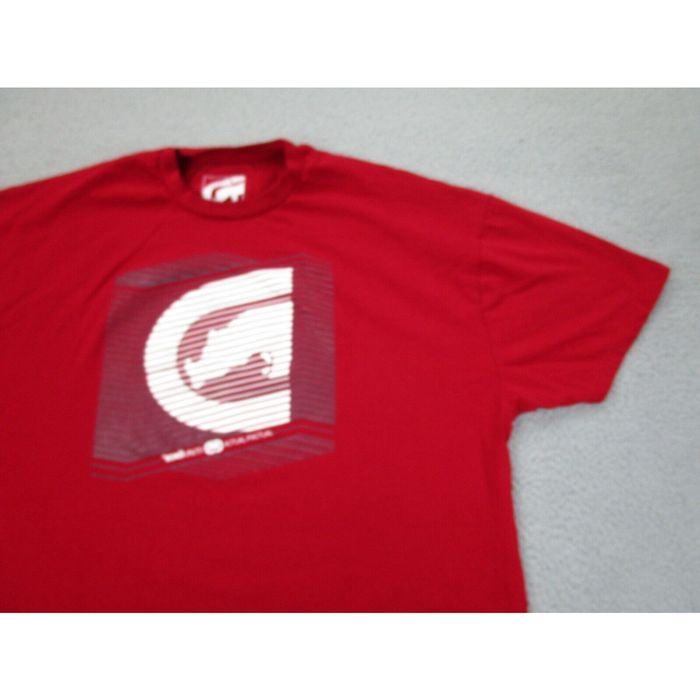 Ecko Unltd. VINTAGE Ecko Shirt Mens 3XL Red Rhino UNLTD Baggy Rap