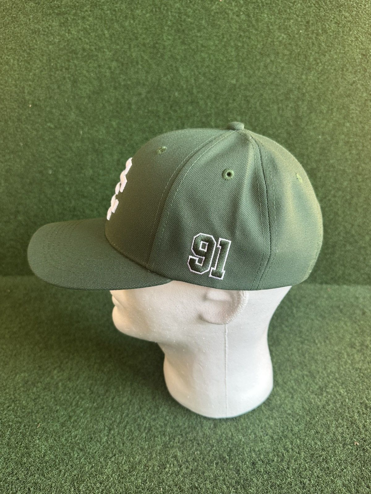 Eric Emanuel Eric Emanuel Green Snapback Trucker Hat Size ONE SIZE - 2 Thumbnail