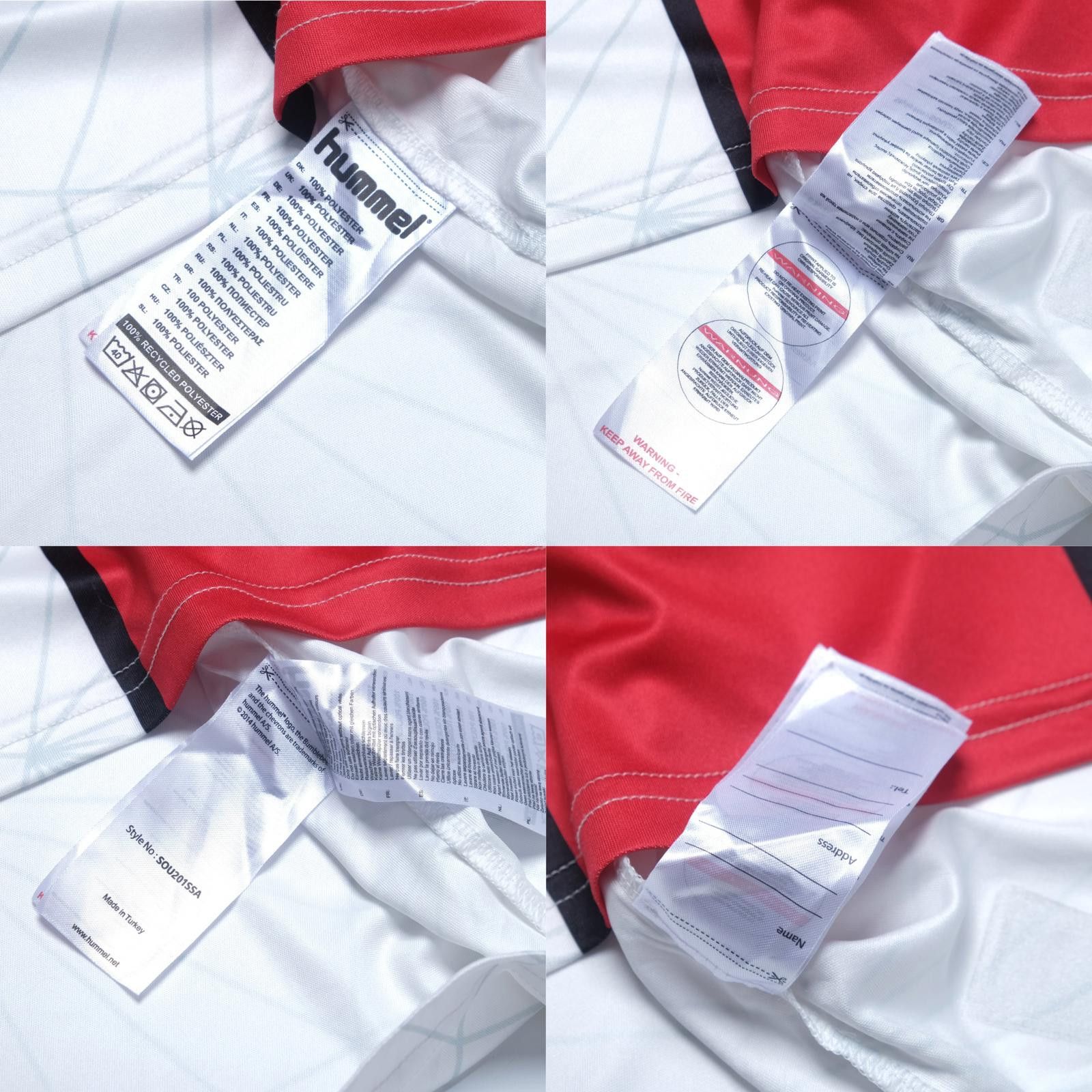Hummel 2022/23 Southampton Home Shirt (XL) Size US XL / EU 56 / 4 - 6 Thumbnail