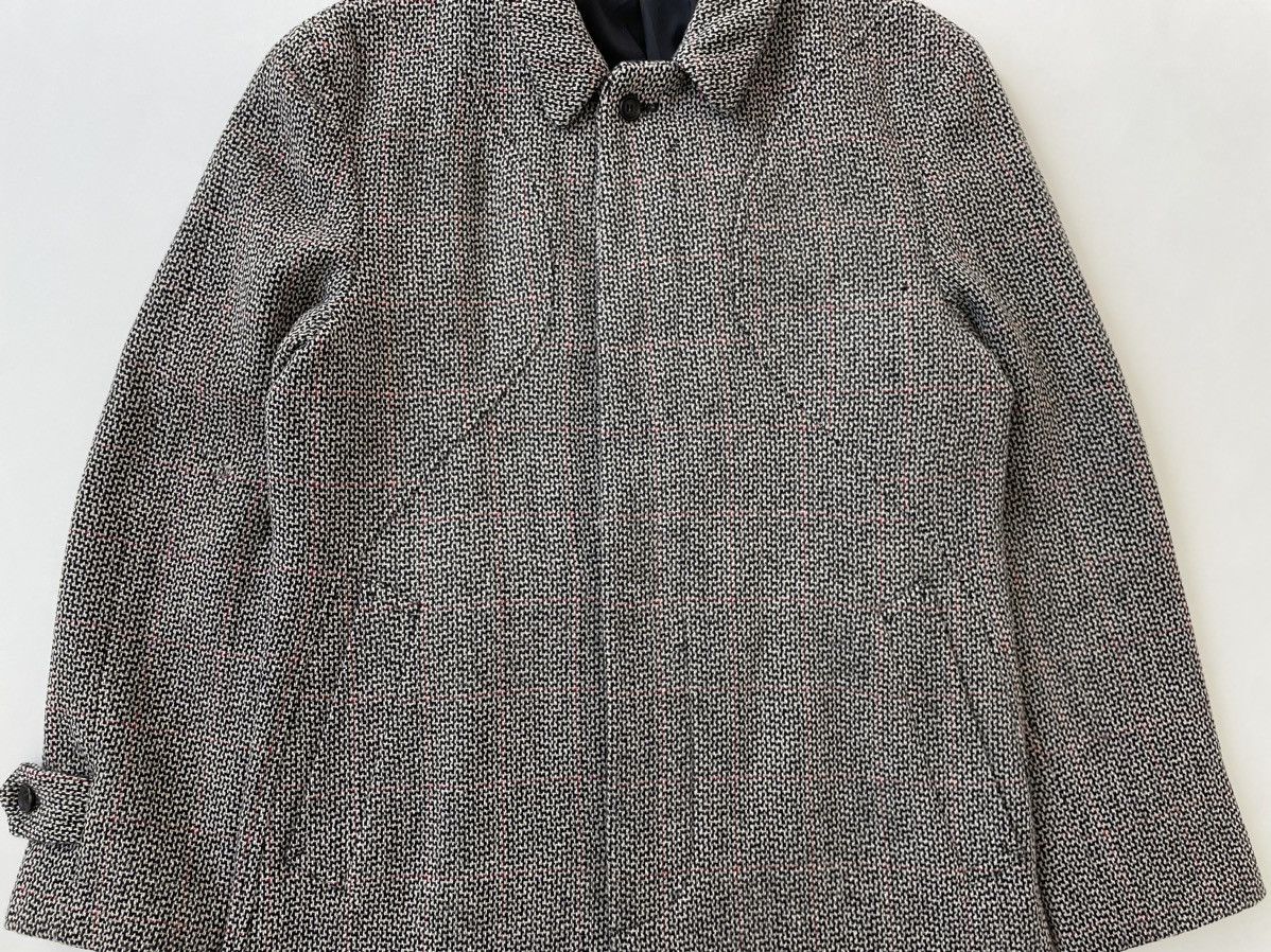 Comme des Garcons A/W 03 Panelled Patterned Weave Overcoat Size US L / EU 52-54 / 3 - 7 Thumbnail