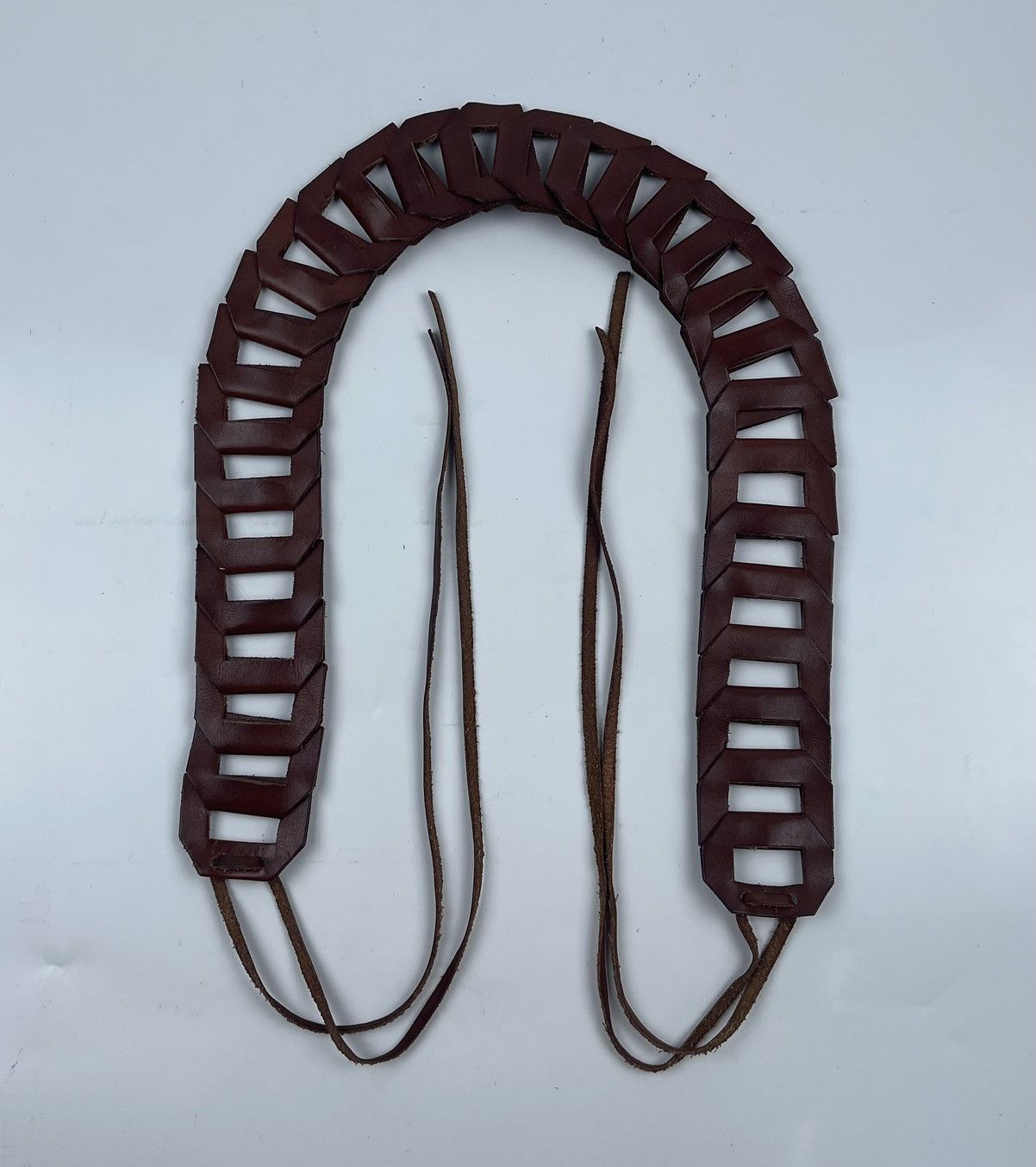 Genuine Leather × Japanese Brand topkapi leather belt tc7 Size ONE SIZE - 3 Thumbnail