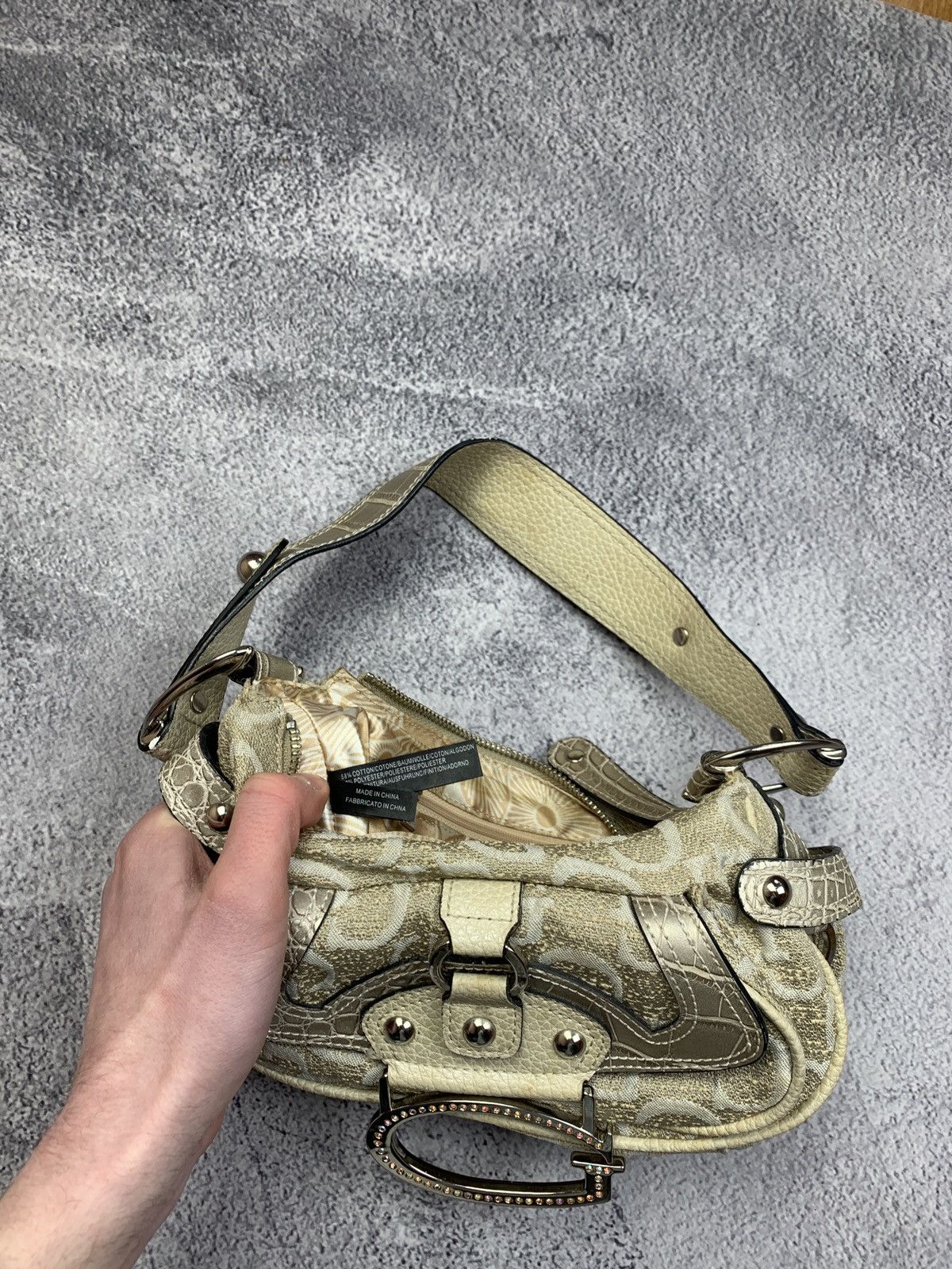 Guess Vintage Guess Denim Handbag Beige Y2K Style Retro Size ONE SIZE - 7 Thumbnail