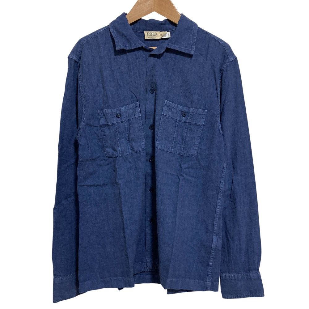 Ralph Lauren Denim & Supply Ralph Lauren Denim Shirt Denim Dress Shirt DUTY FREE for USA