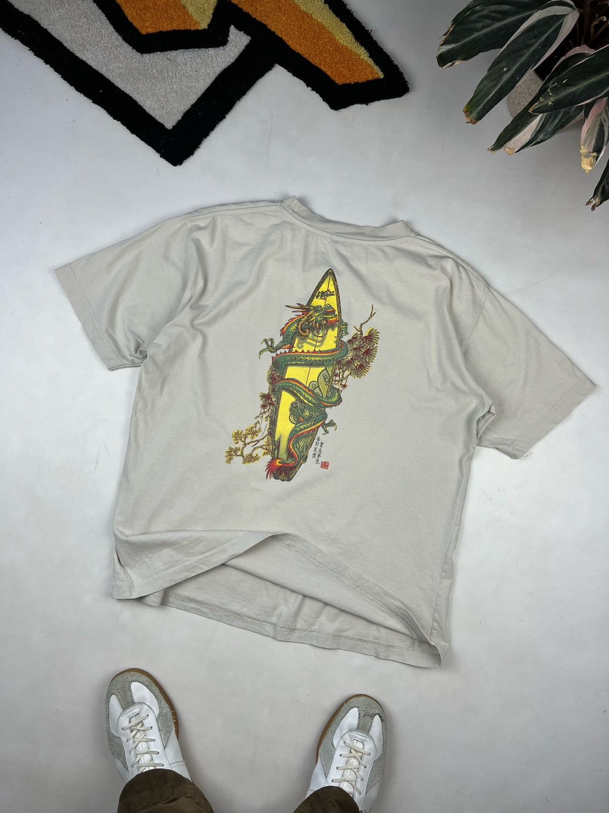 No Fear Vintage 90s No Fear Tshirt dragon jnco style Size US M / EU 48-50 / 2 - 1 Thumbnail