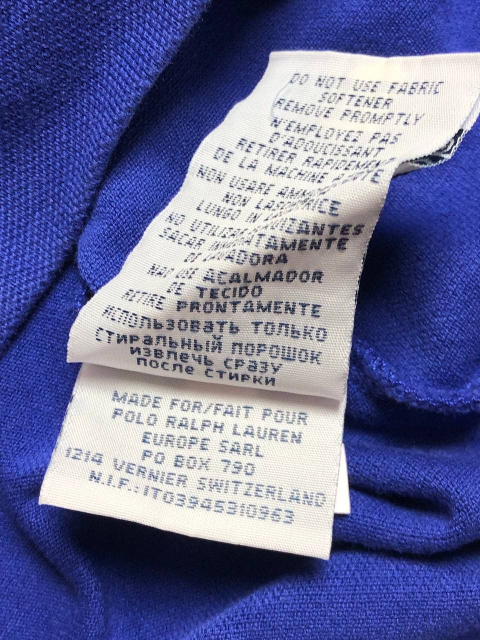 Polo Ralph Lauren × Rugby Ralph Lauren × Vintage Vintage POLO RALPH LAUREN Striped Rugby Shirt Size US XL / EU 56 / 4 - 4 Thumbnail