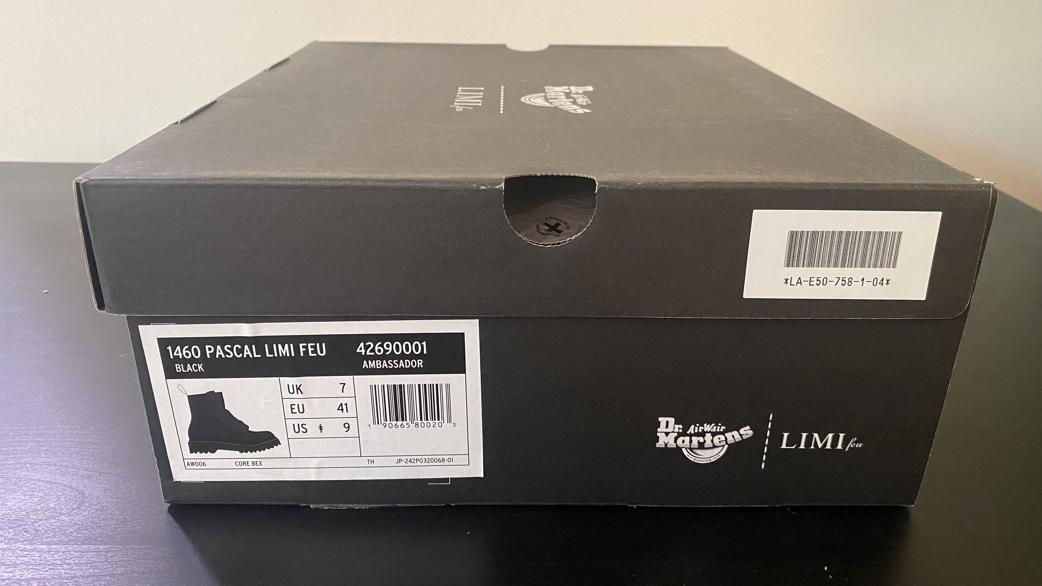 Dr. Martens × Yohji Yamamoto LIMI feu × Dr. Martens DOT BUTTON BOOTS Size US 9 / IT 39 - 10 Thumbnail