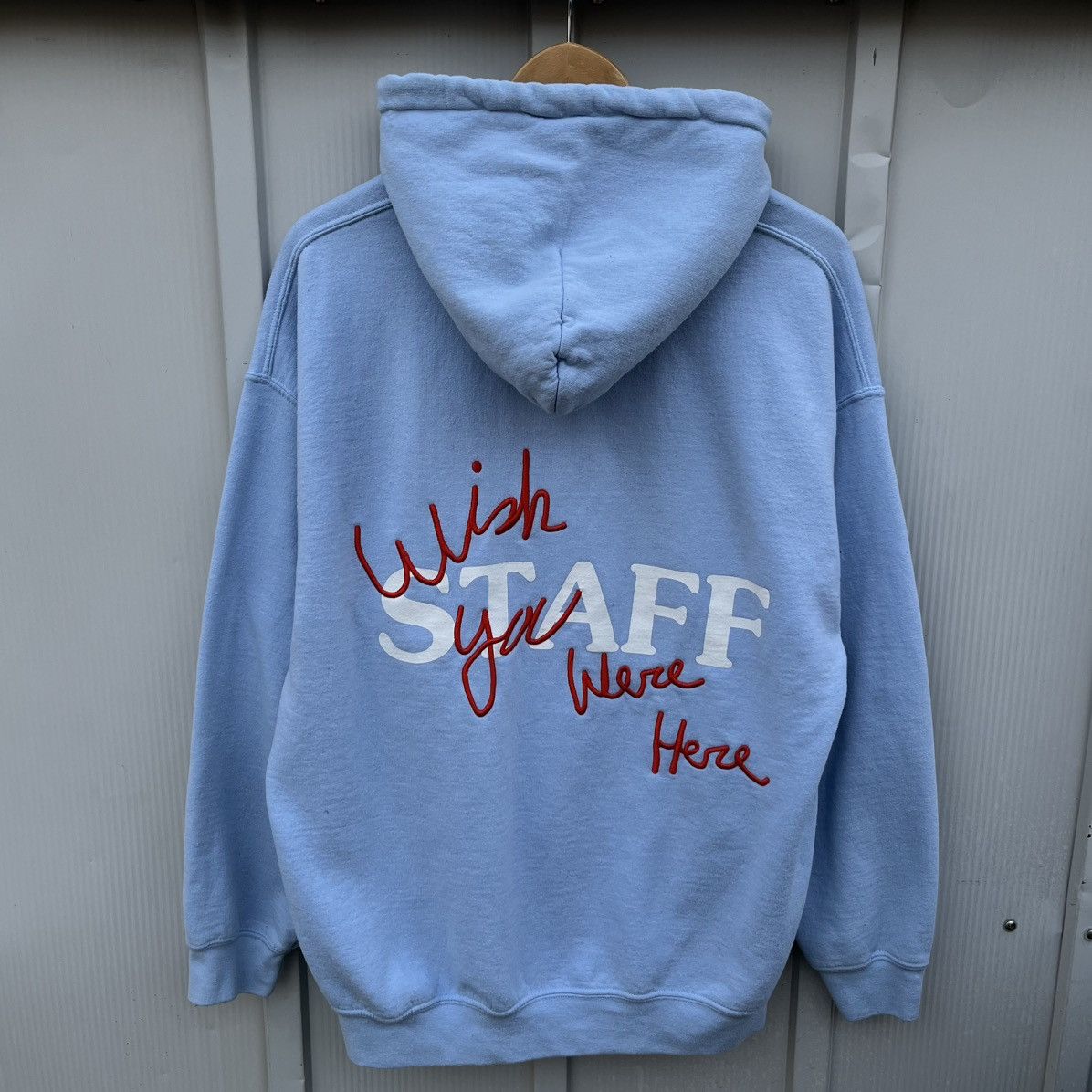 Travis Scott Travis Scott ASTROWORLD Wish You Were Here Tour Staff Hoodie Size US M / EU 48-50 / 2 - 4 Thumbnail