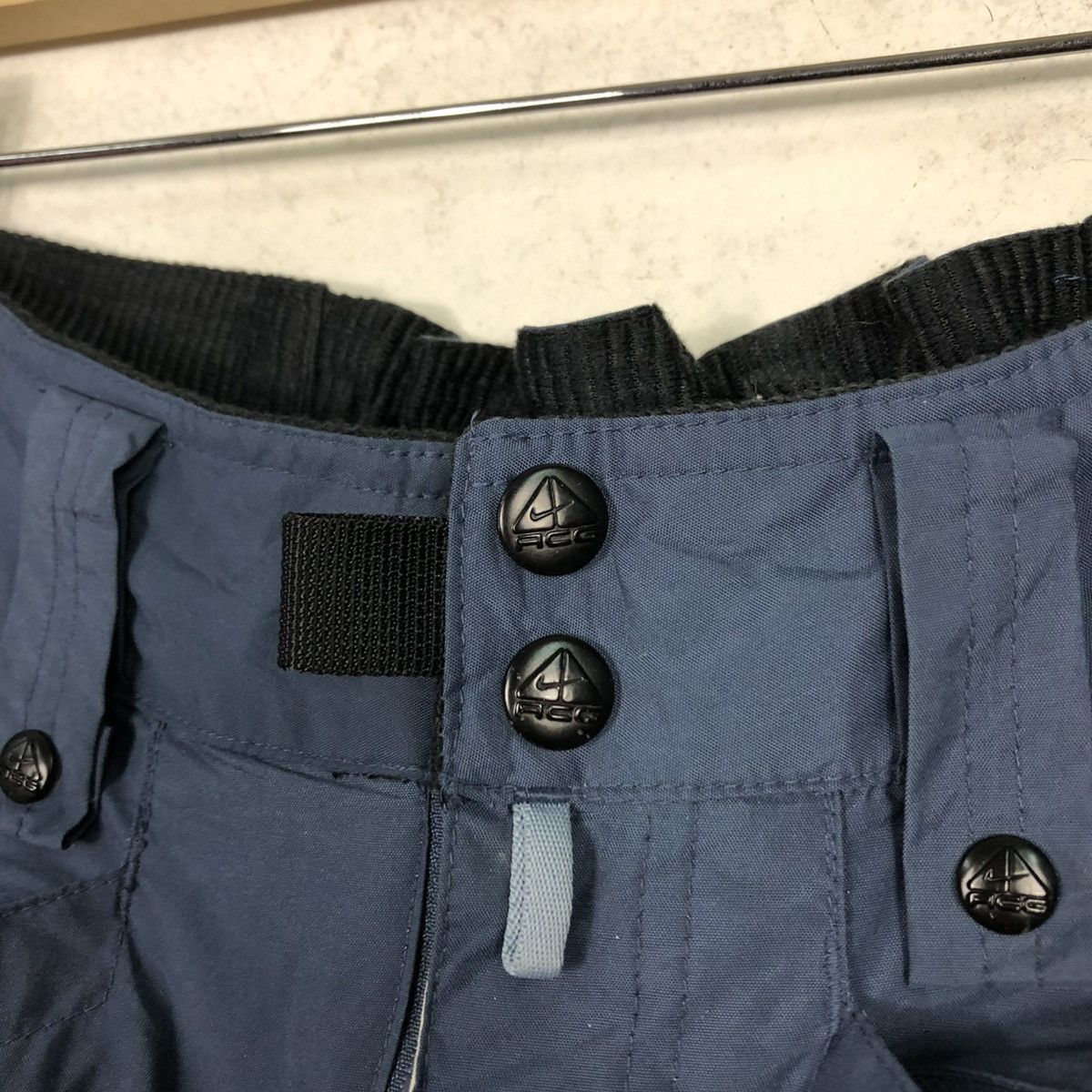 Nike ACG 🔥VINTAGE WATERPROOF SKI PANTS WEAR NIKE ACG RICH BLUE Size US 29 - 18 Thumbnail
