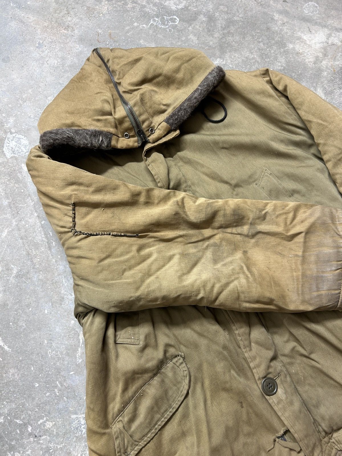 American Apparel Vintage 40’s 50’s B-9 Parka Military Flight Jacket Size US XXL / EU 58 / 5 - 2 Thumbnail