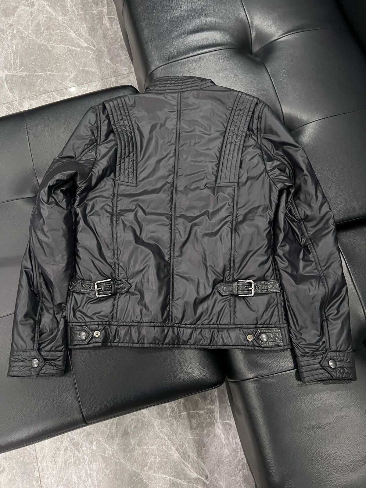 Dolce & Gabbana Dolce & Gabbana Nylon & Goatskin Trim Padded Jacket Size US M / EU 48-50 / 2 - 2 Thumbnail