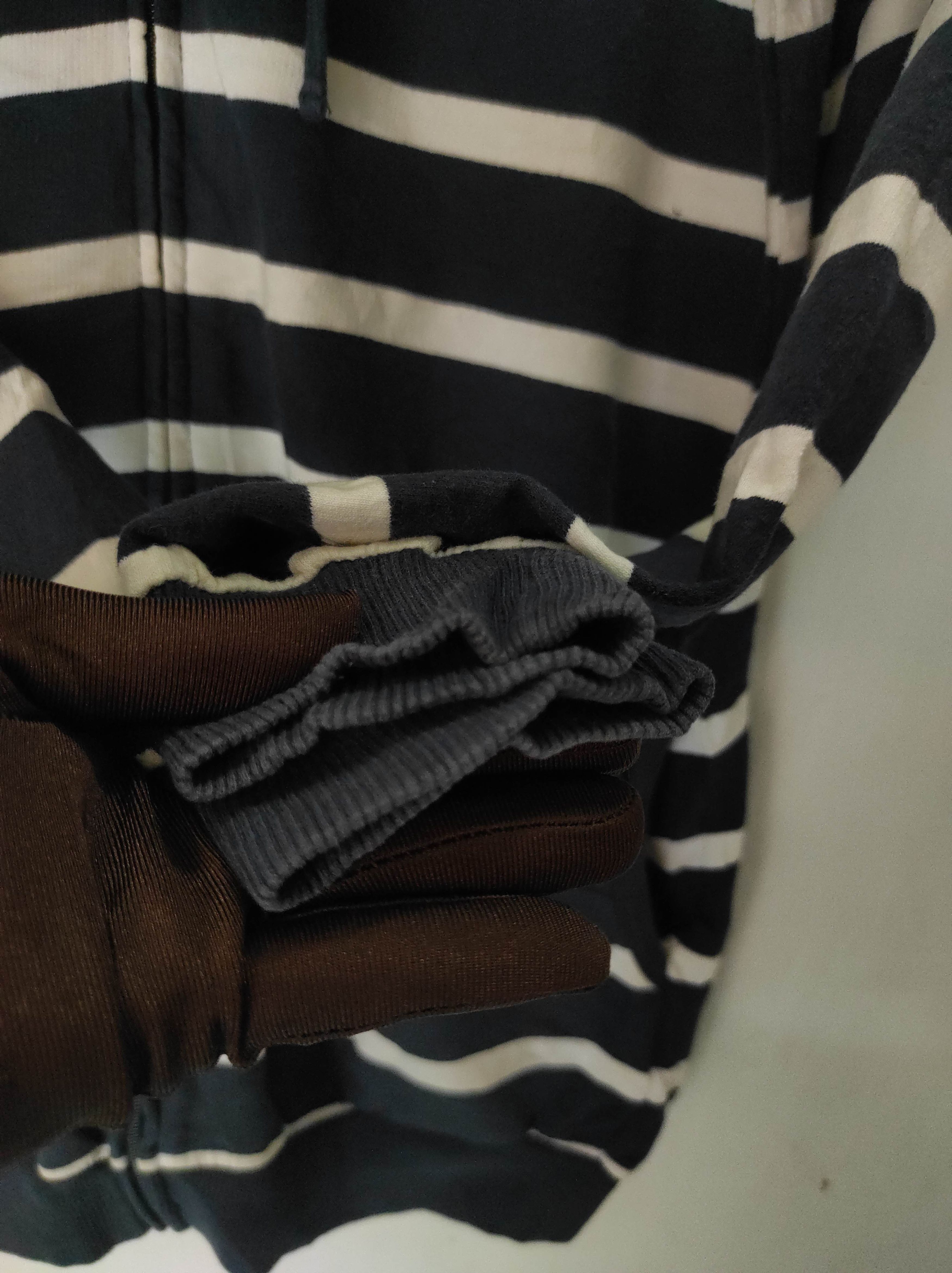 Hysteric Glamour Design United Stripe Fur Hoodie IfSixWasNine LGB style Size US S / EU 44-46 / 1 - 9 Thumbnail