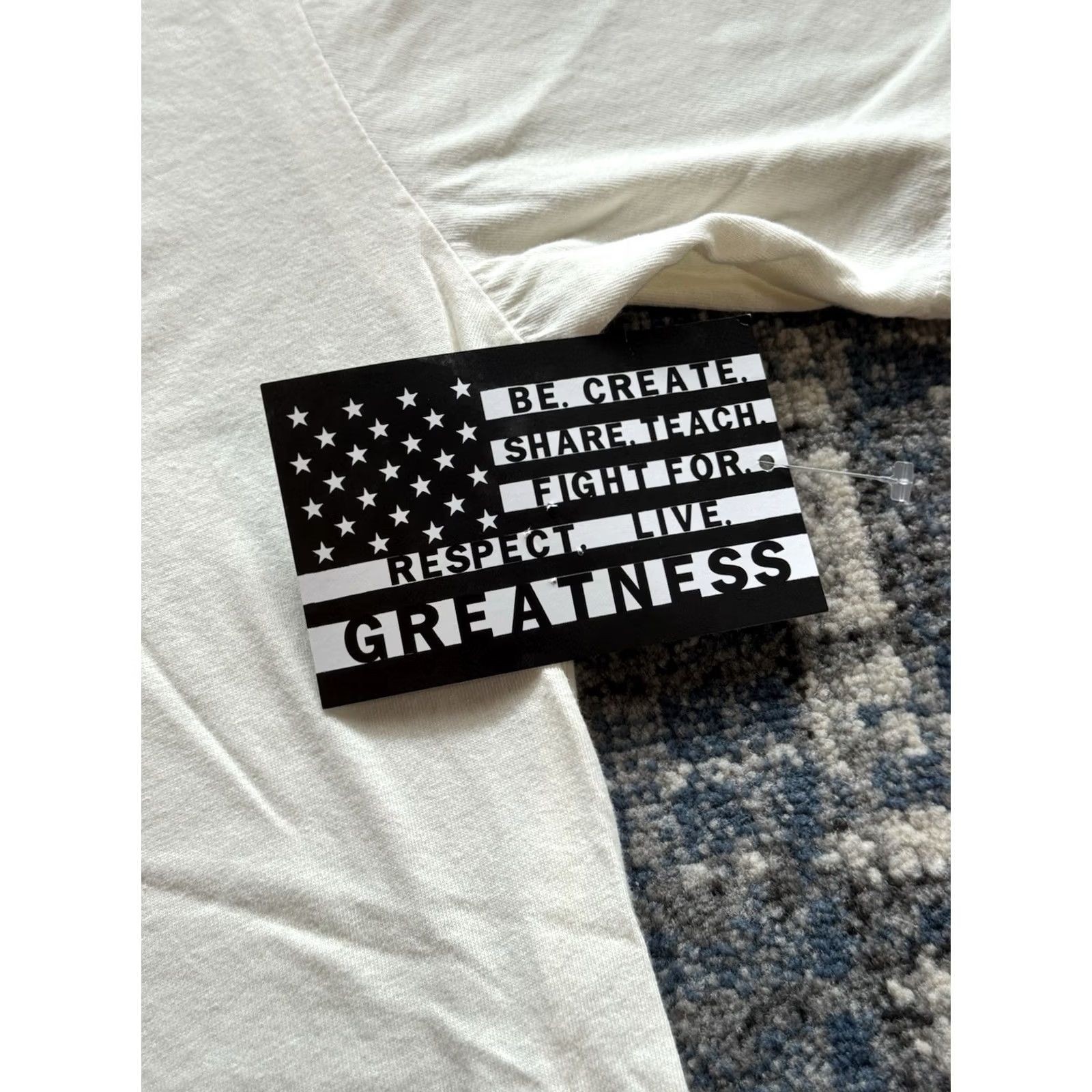 Roots VINTAGE Roots of Fight T-Shirt White Crew Neck Short Sleeve Logo Graphic Print USA 60s Civil Rights Mens L New With Tags NWT MLK Jr. Size US L / EU 52-54 / 3 - 4 Thumbnail