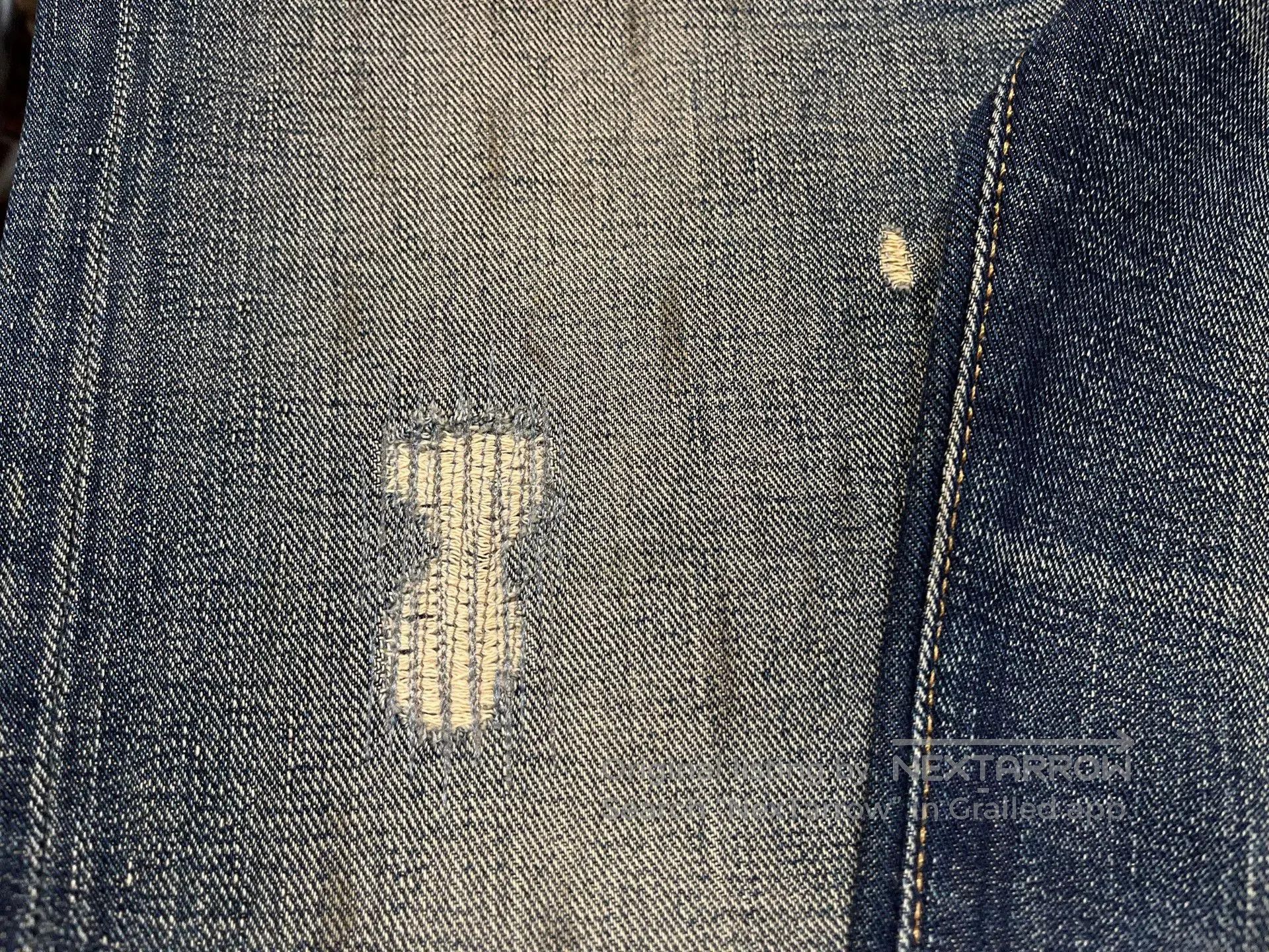 RRL Ralph Lauren distressed denim jeans by double rl. Size US 30 / EU 46 - 7 Thumbnail