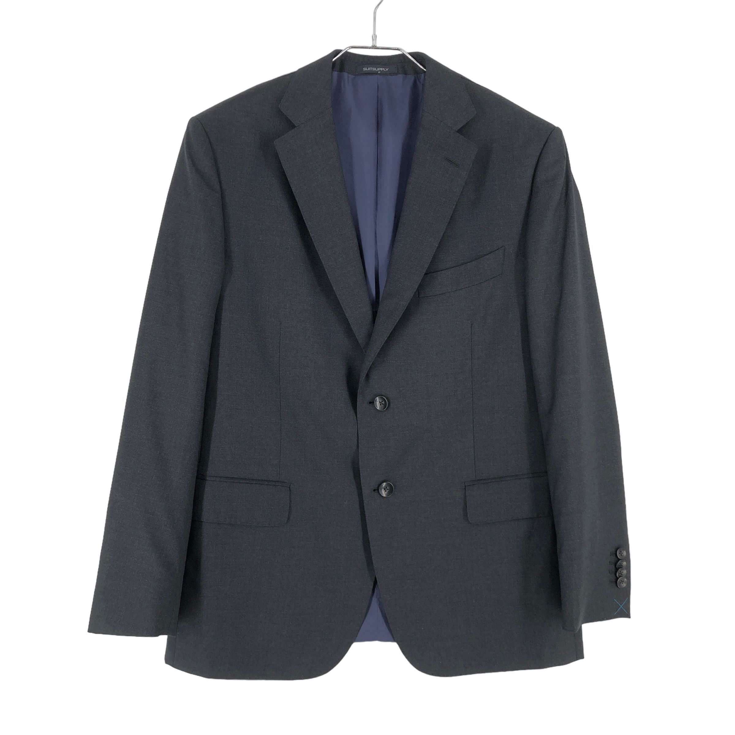 Suitsupply Napoli Single Breasted Wool Blazer Size EU:27; UK:44; US:44R Size 44R - 1 Thumbnail