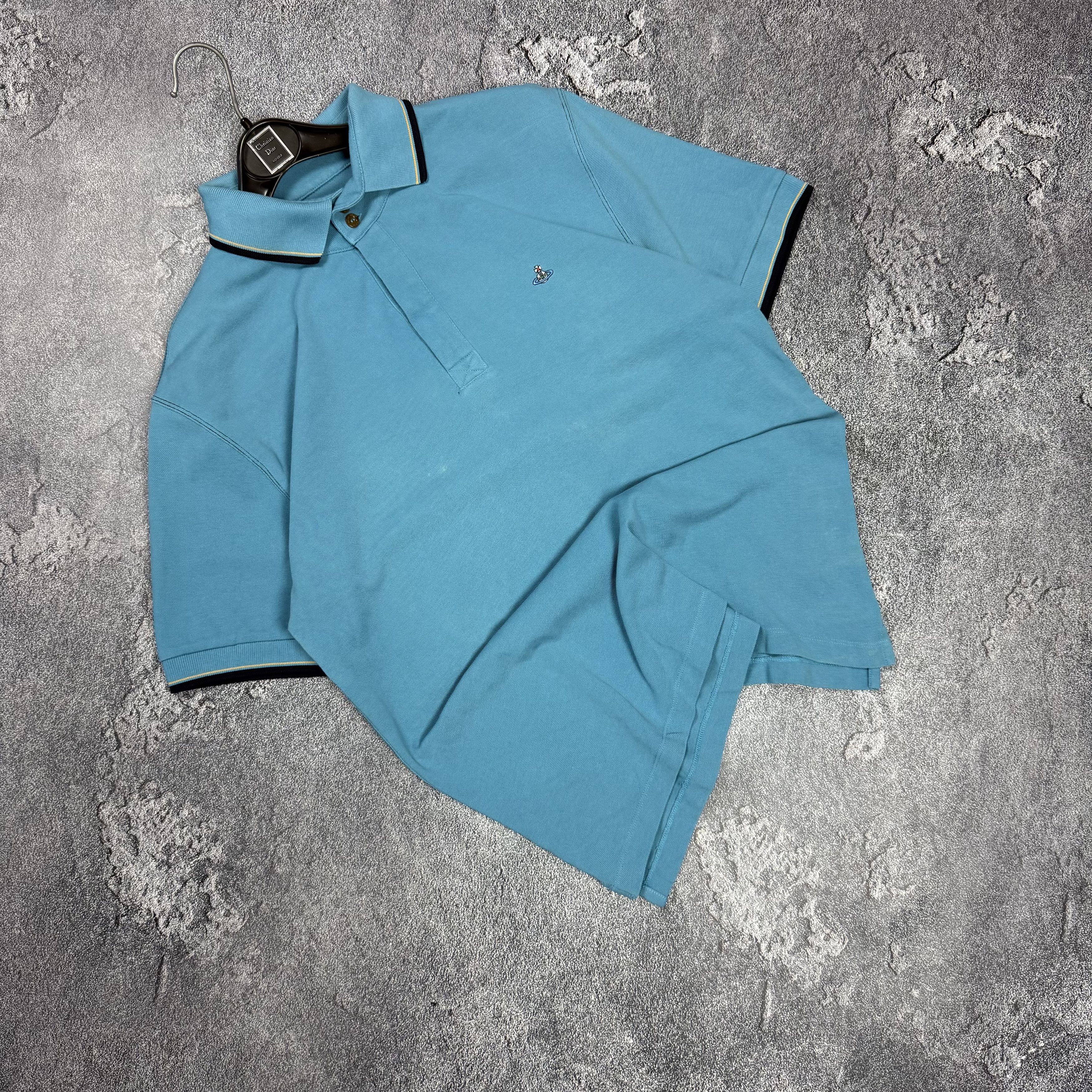 Vivienne Westwood Vivienne Westwood Blue Polo Size US L / EU 52-54 / 3 - 1 Thumbnail