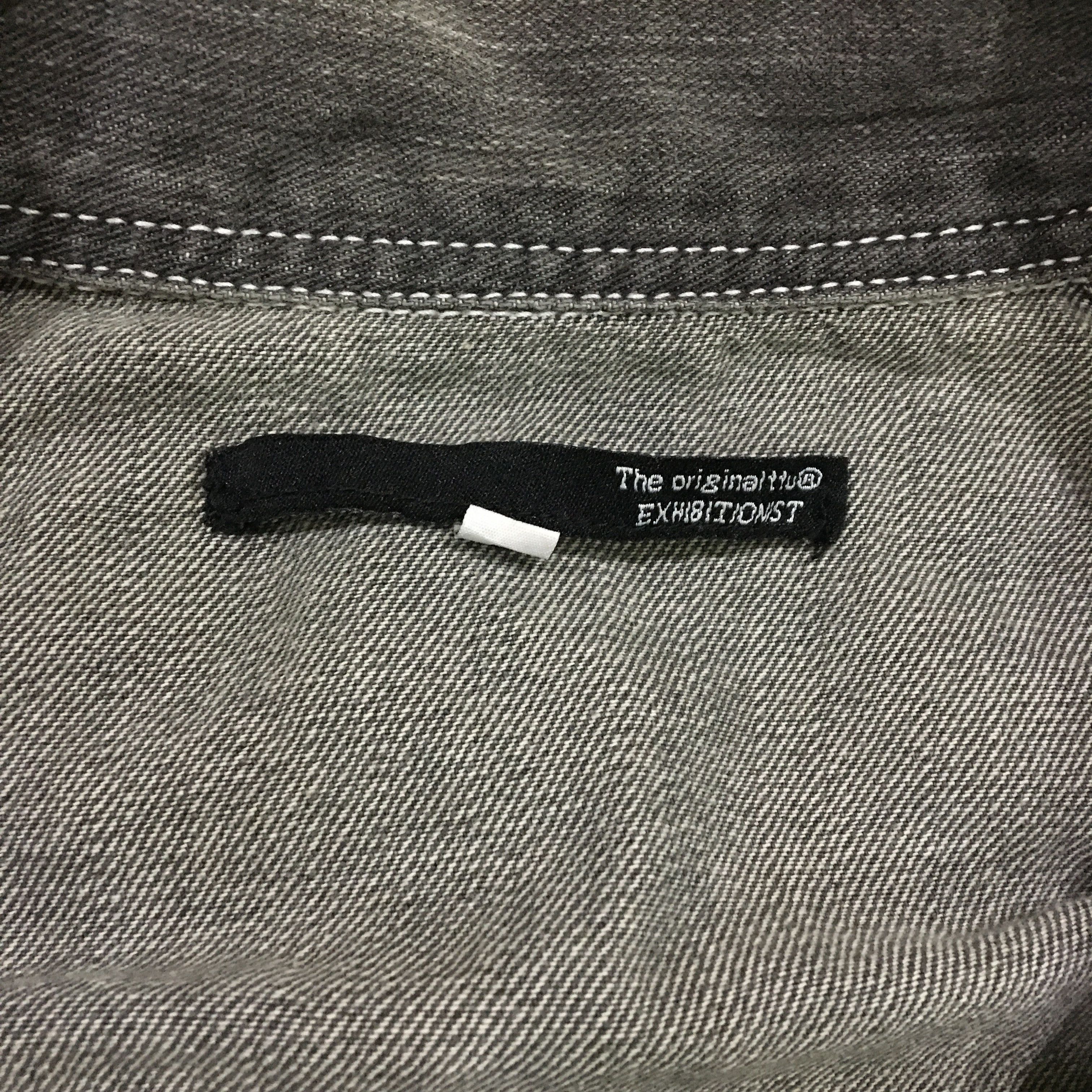 Japanese Brand EXHIBITIONIST Denime Jacket Size M / US 6-8 / IT 42-44 - 11 Thumbnail