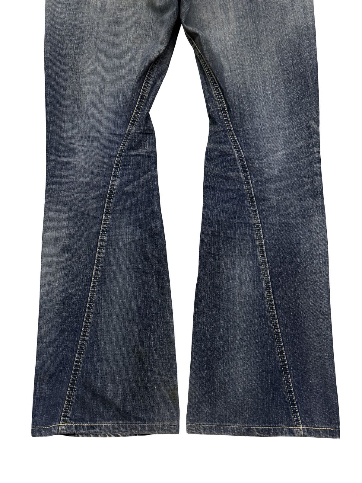 Lee Vintage Lee Riders Japan Bootcut Flare Denim Y2K | W32 Size US 32 / EU 48 - 7 Thumbnail