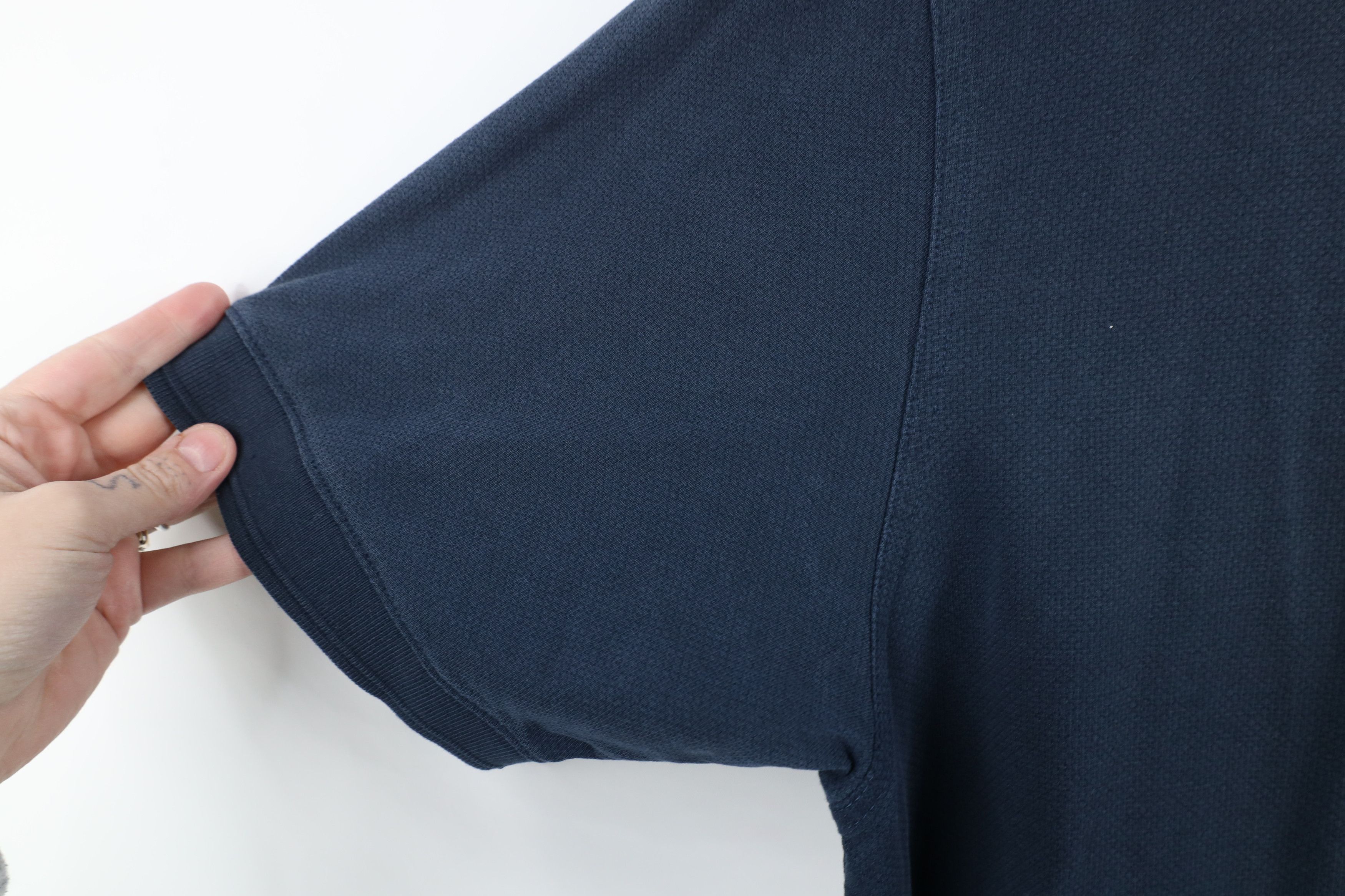 Nike × Vintage Vintage Nike Challenge Court Mini Swoosh Thermal Knit Polo Size US XL / EU 56 / 4 - 7 Thumbnail