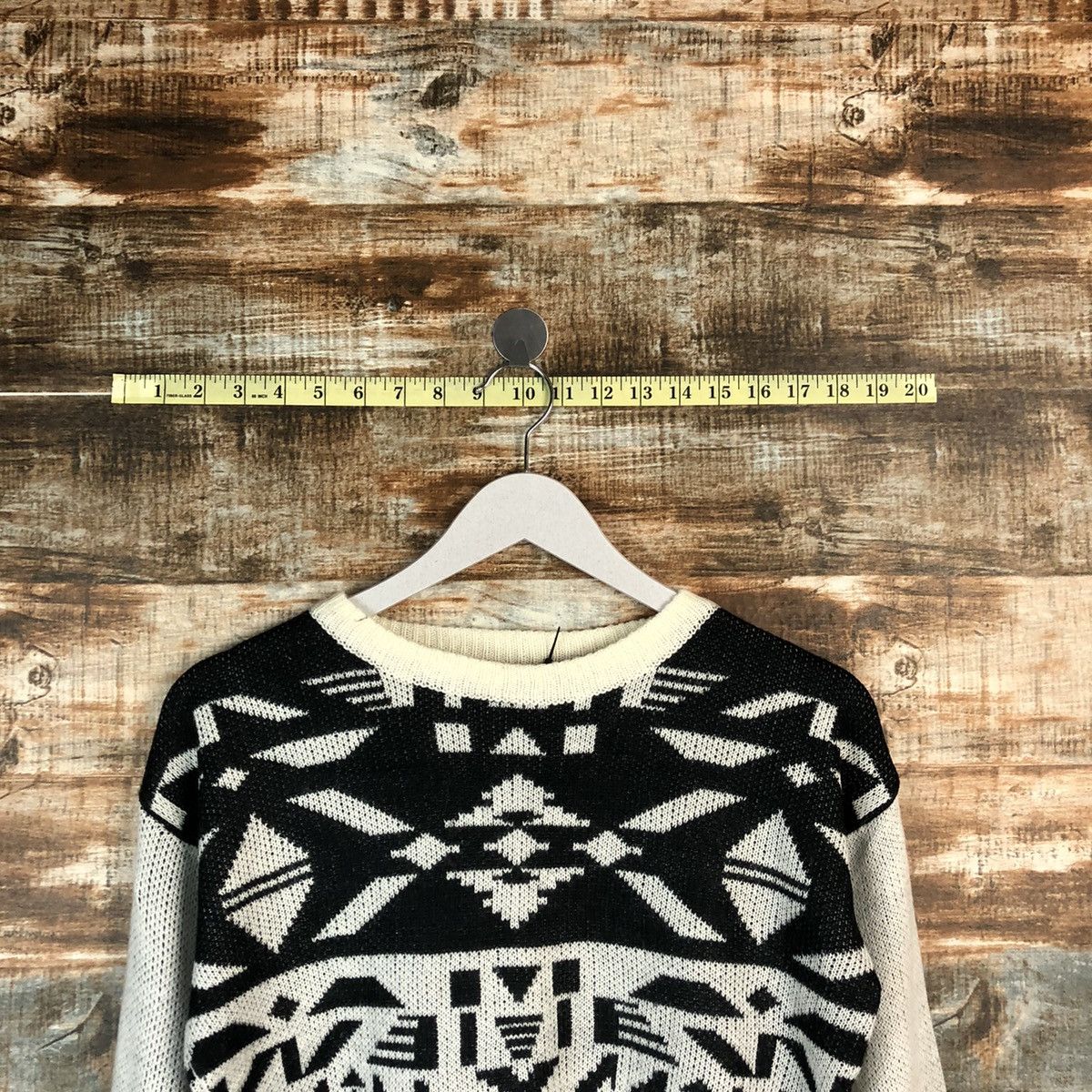 Homespun Knitwear × Japanese Brand Earth & Music Econology Black Knitwear #A1714 Size US S / EU 44-46 / 1 - 4 Thumbnail