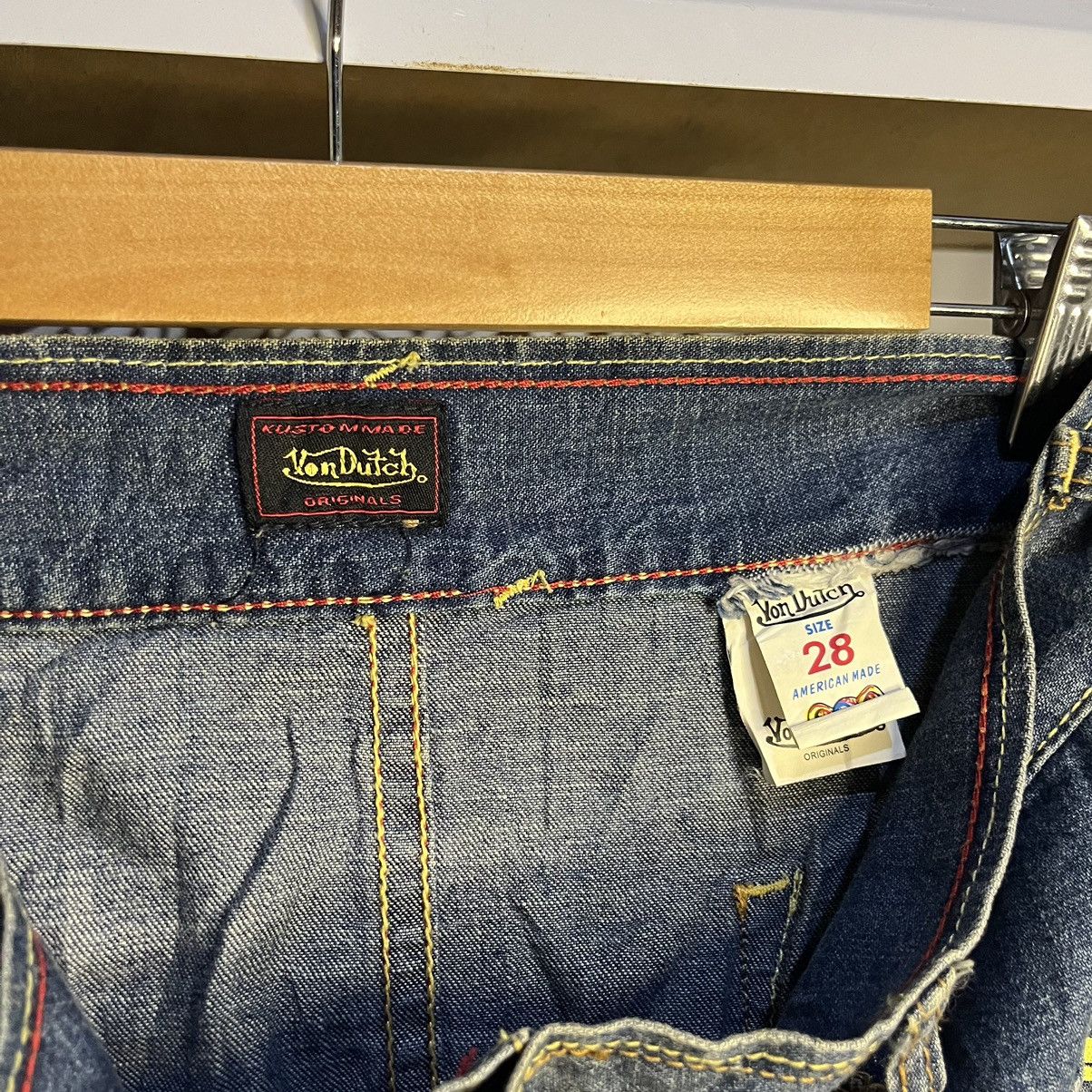 Japanese Brand × Von Dutch Y2K Von Dutch Mini Skirt (Rare) Size 28" / US 6 / IT 42 - 4 Thumbnail