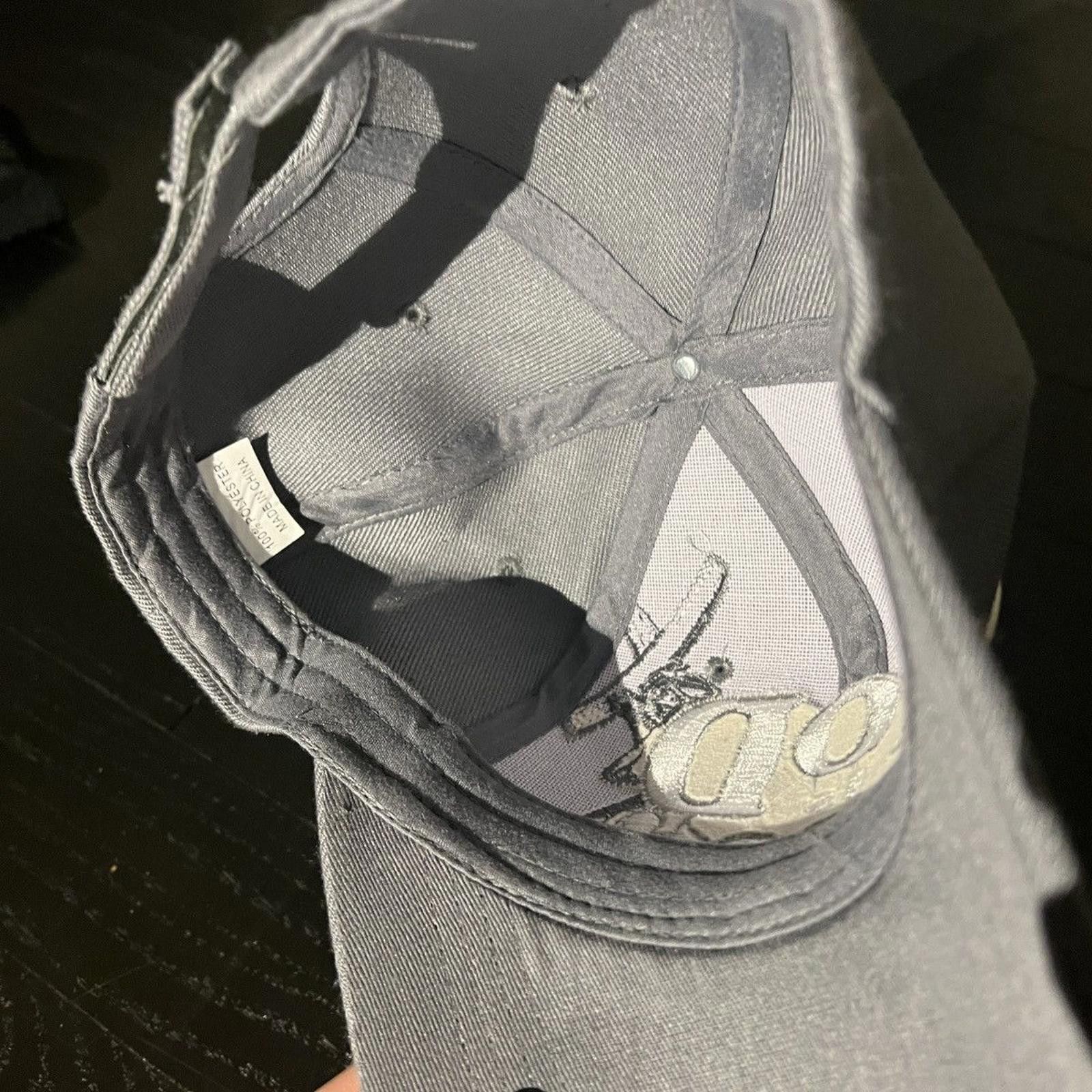 Vintage Vintage Grey God is Great “I Love Jesus” Hat Size ONE SIZE - 3 Thumbnail