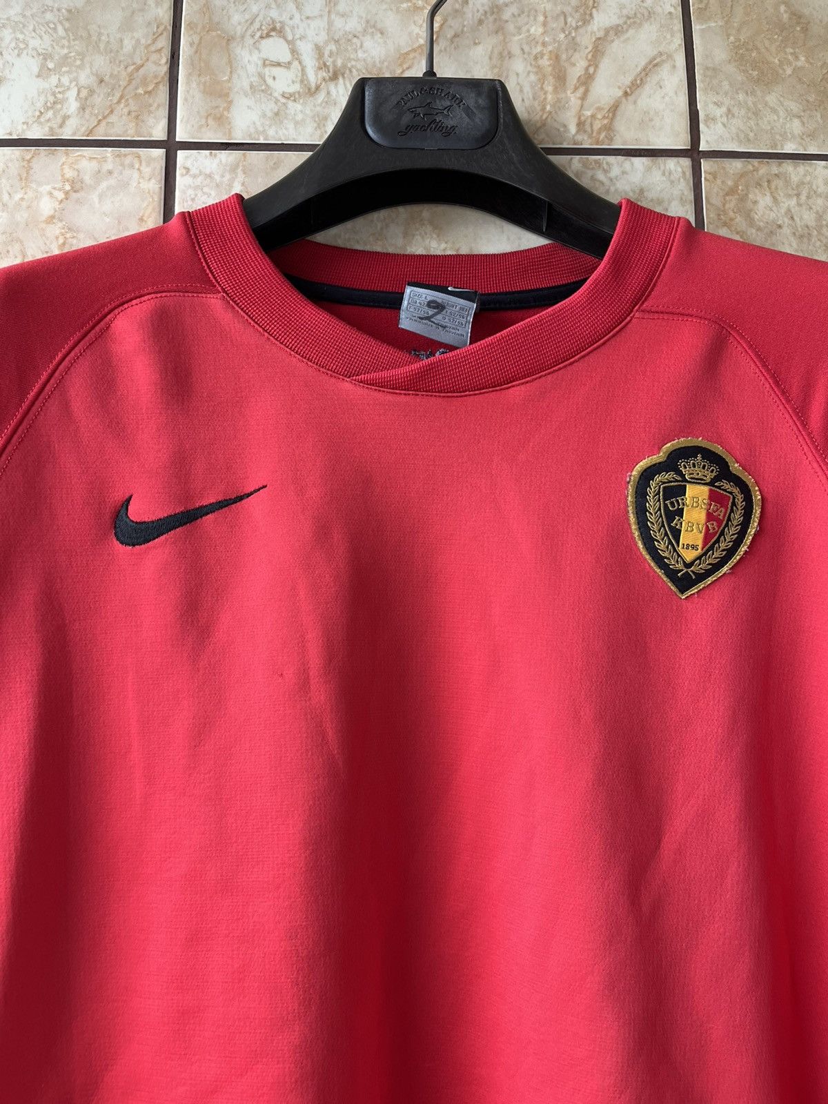 Nike Vintage 2006/2008 Nike Belgium long sleeve Size US L / EU 52-54 / 3 - 2 Thumbnail