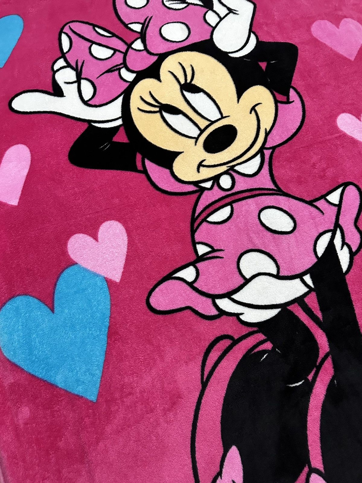 Disney Disney Minnie Mouse Character Plush Blanket Size ONE SIZE - 3 Thumbnail