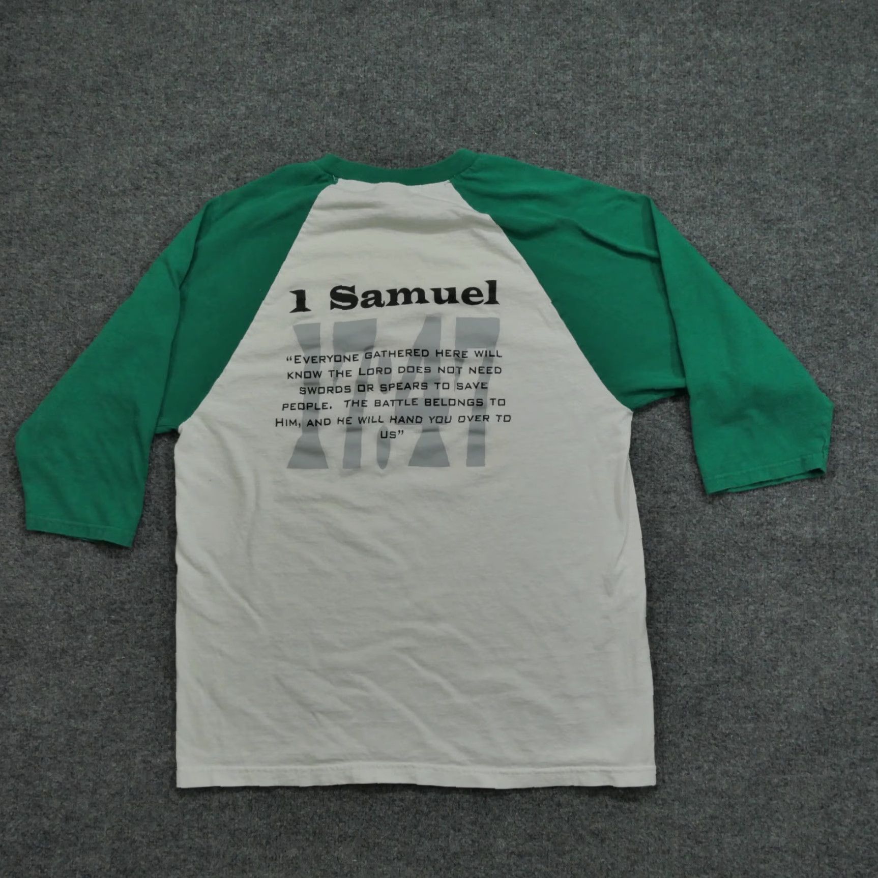 Vintage VINTAGE Christian Shirt Adult M White Green Baseball The Sandlot 2008 Y2K Size US M / EU 48-50 / 2 - 5 Thumbnail