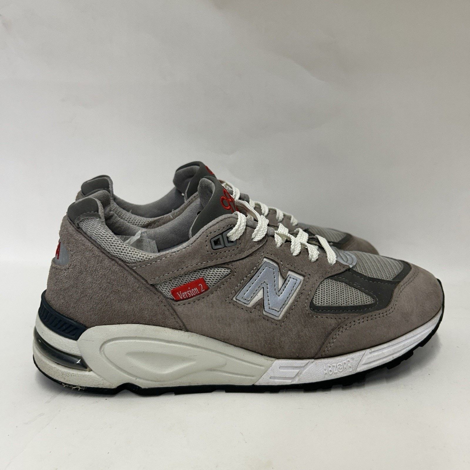 New Balance New Balance 990v2 Made USA 40th Anniversary “Grey” M990VS2 Size US 8.5 / EU 41-42 - 4 Thumbnail