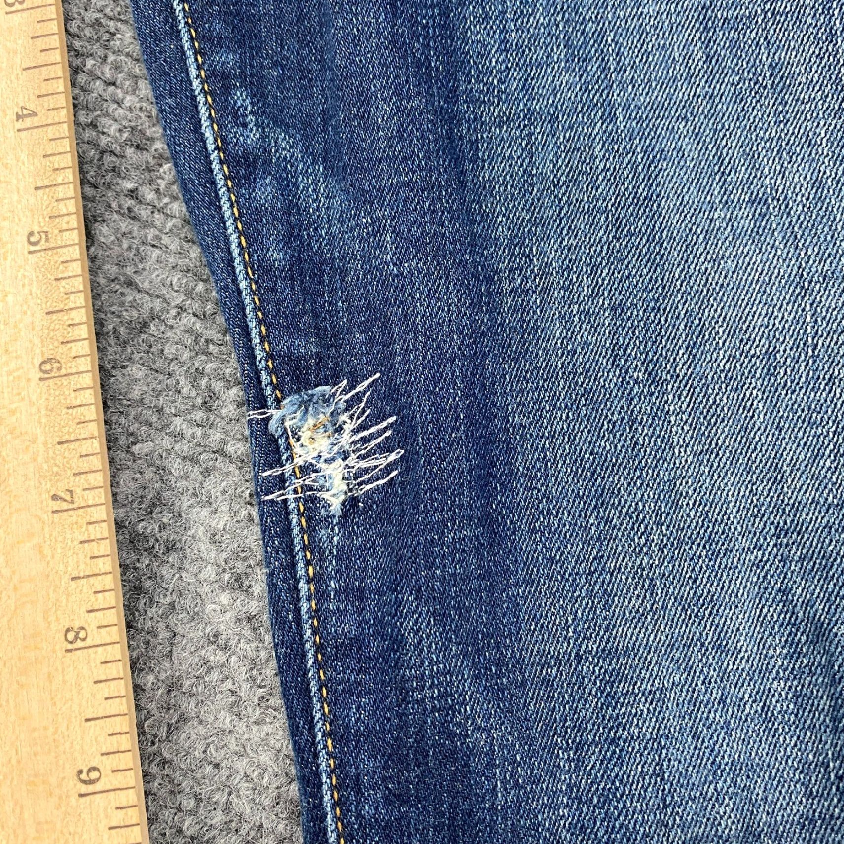 Abercrombie & Fitch Abercrombie & Fitch Jeans Womens 4S Blue Skinny Low Rise Modified Stitch Size 27" / US 4 / IT 40 - 6 Thumbnail