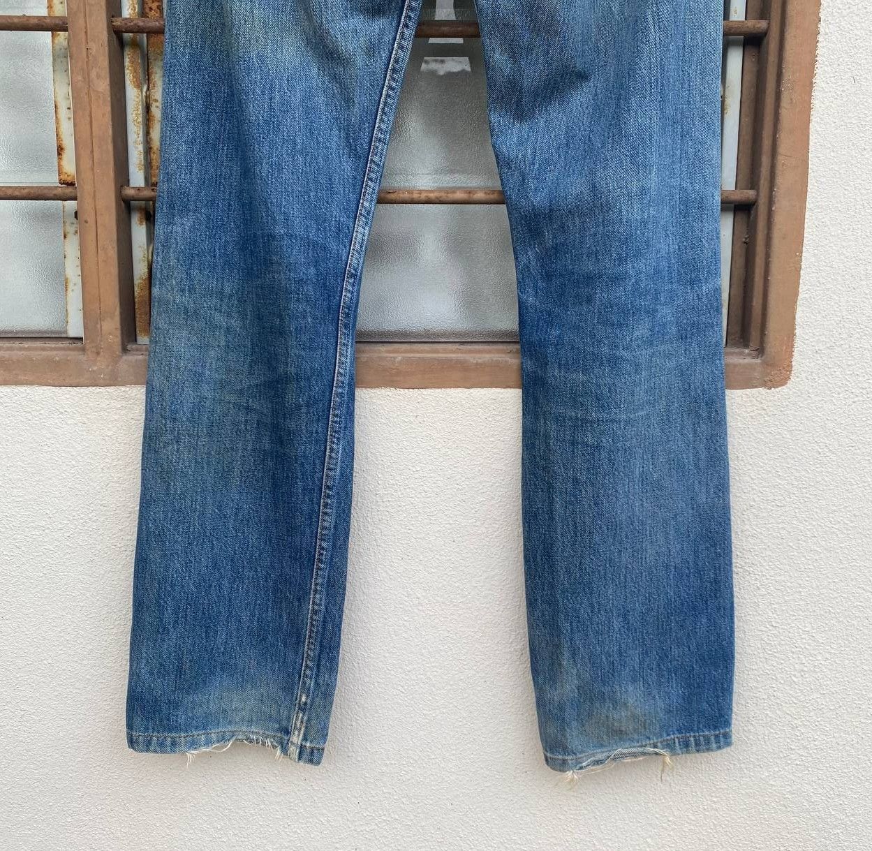 Levi's Vintage Clothing × Vintage VINTAGE LEVIS 501 DISTRESSED DIRTY JEAN KURT COBAIN BJ07-07 Size US 29 - 2 Thumbnail