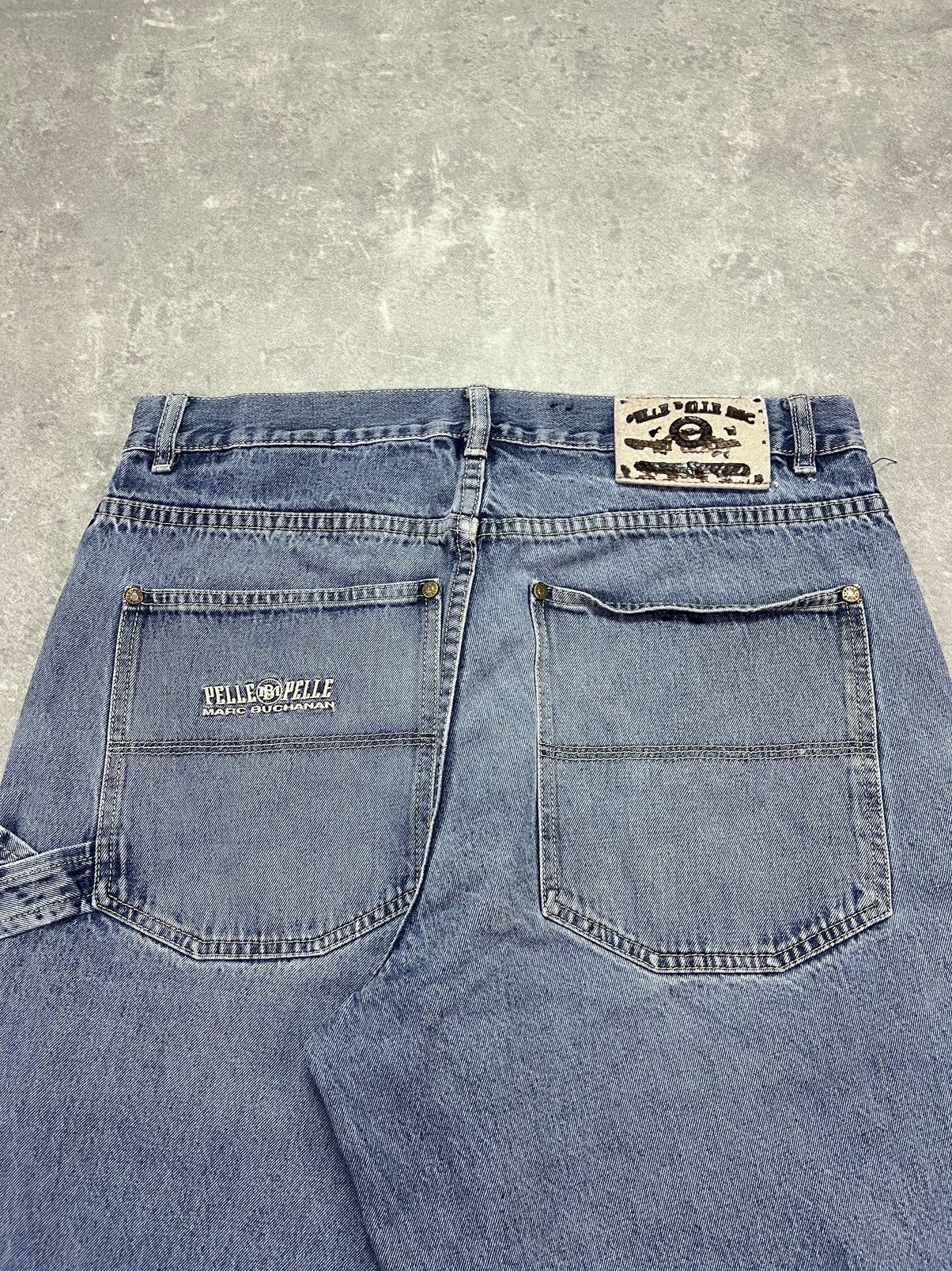 Pelle Pelle Pelle Pelle Marc Buchanan Carpenter Logo Jorts Shorts 34 Size US 34 / EU 50 - 10 Thumbnail