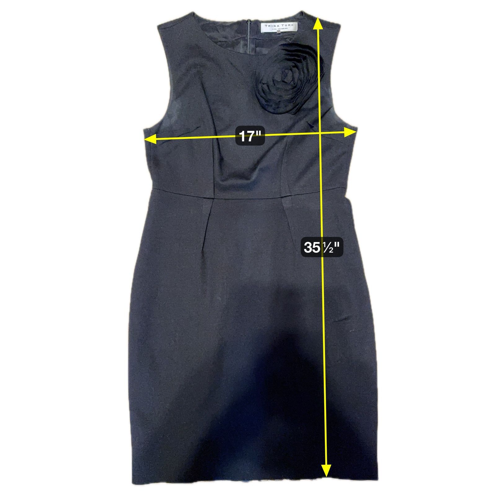 Trina Turk Trina Turk Romanced Dress Sleeveless Sheath Embellishment 8 Size M / US 6-8 / IT 42-44 - 10 Thumbnail