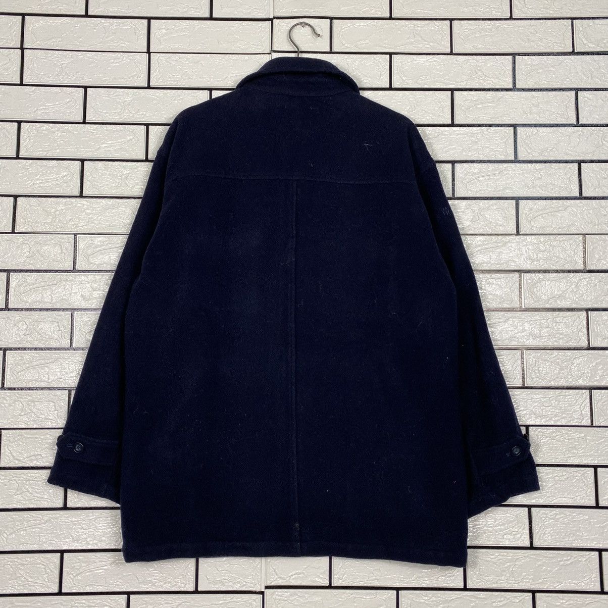 Issey Miyake 📌Vintage Wool Chore Jacket Zipper Blanket Massimo Supply Size US M / EU 48-50 / 2 - 9 Thumbnail