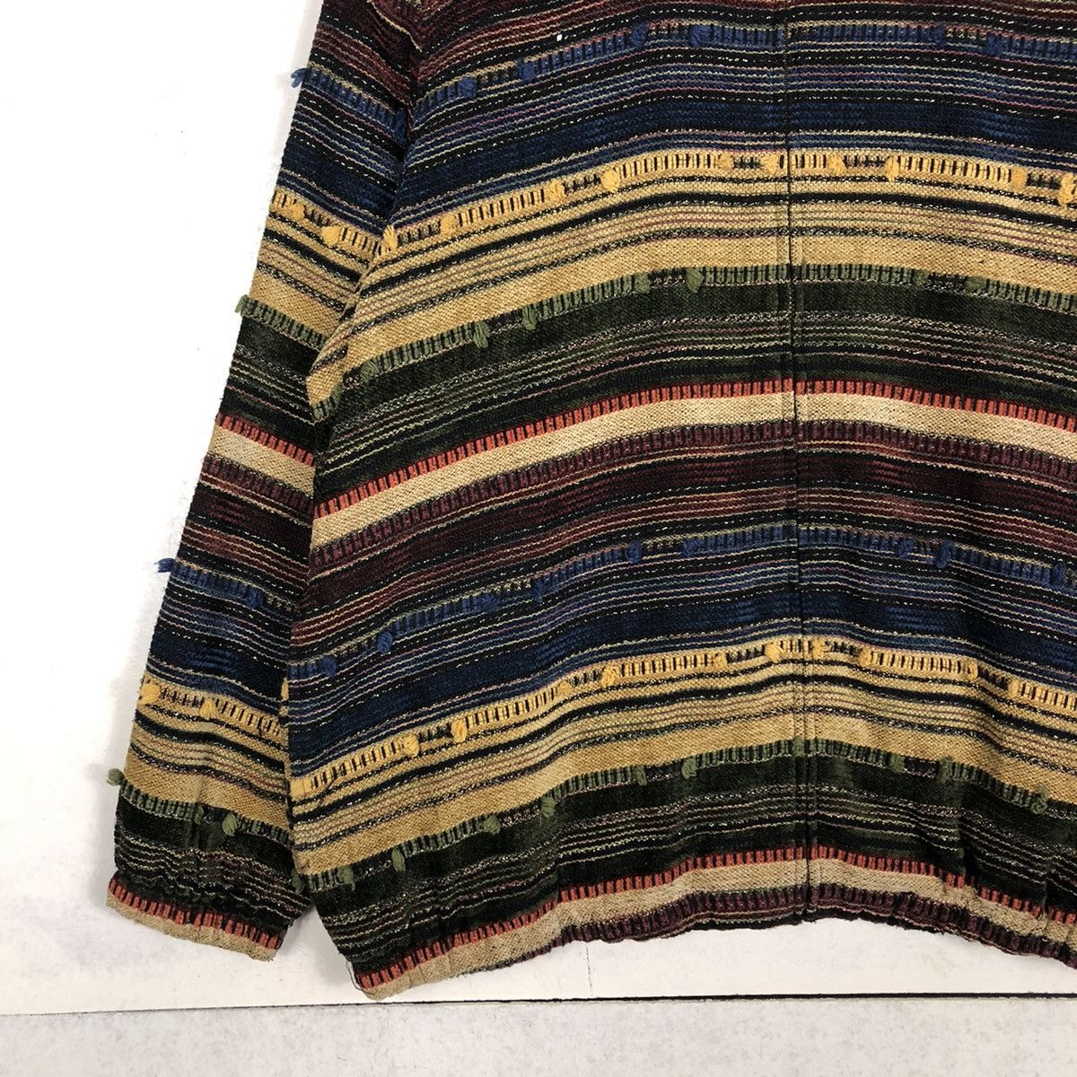 Vintage 📌VINTAGE HAND KNIT DESIGN ZIPPER ALFRED DUNNER ISSEY MIYAKE Size US M / EU 48-50 / 2 - 6 Thumbnail