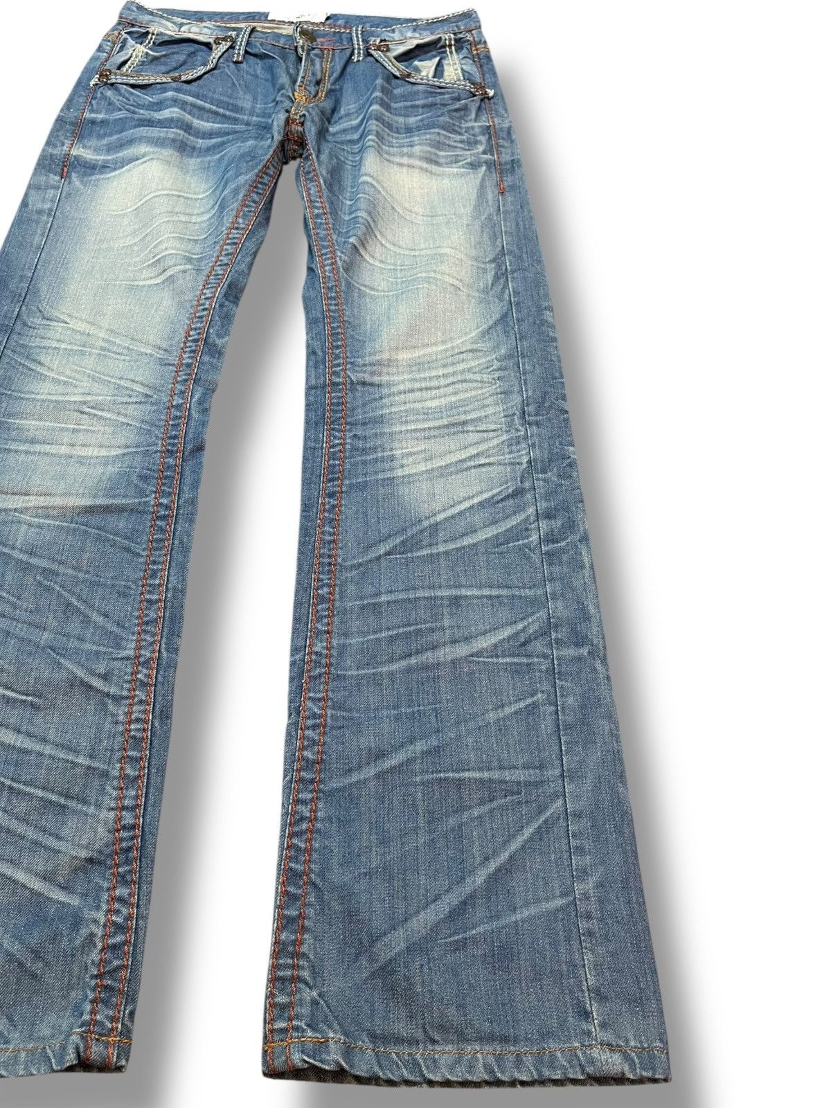 Beauty Beast Vintage Beast Whiskers Wrinkles Denim Size US 31 - 5 Thumbnail