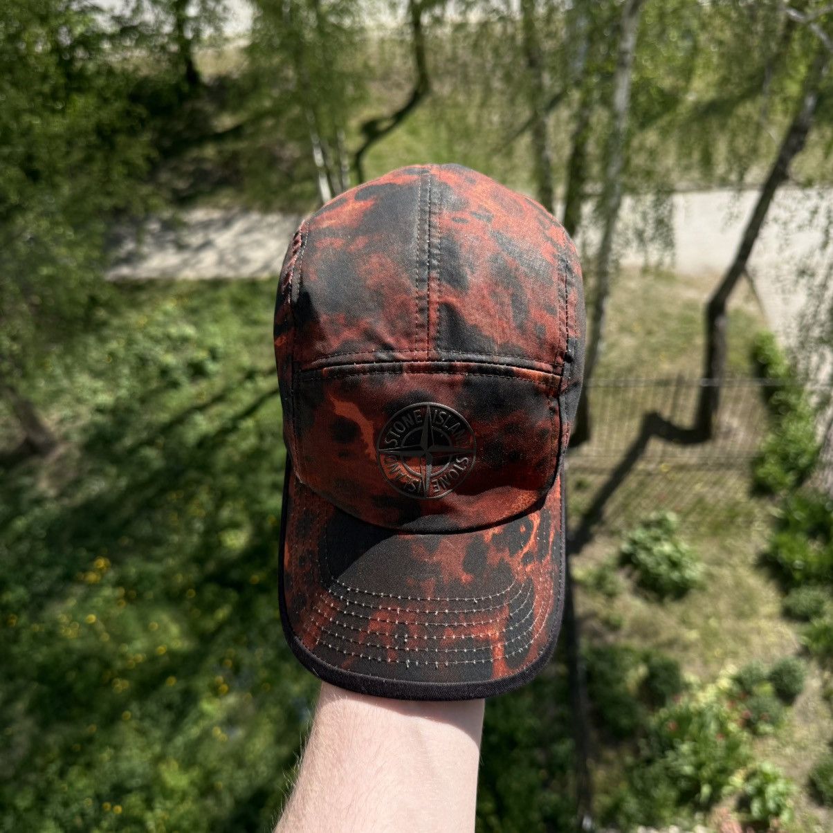 Stone Island Stone Island Vintage Tortoise Shell Ovd A/W14 Cap Size ONE SIZE - 2 Thumbnail