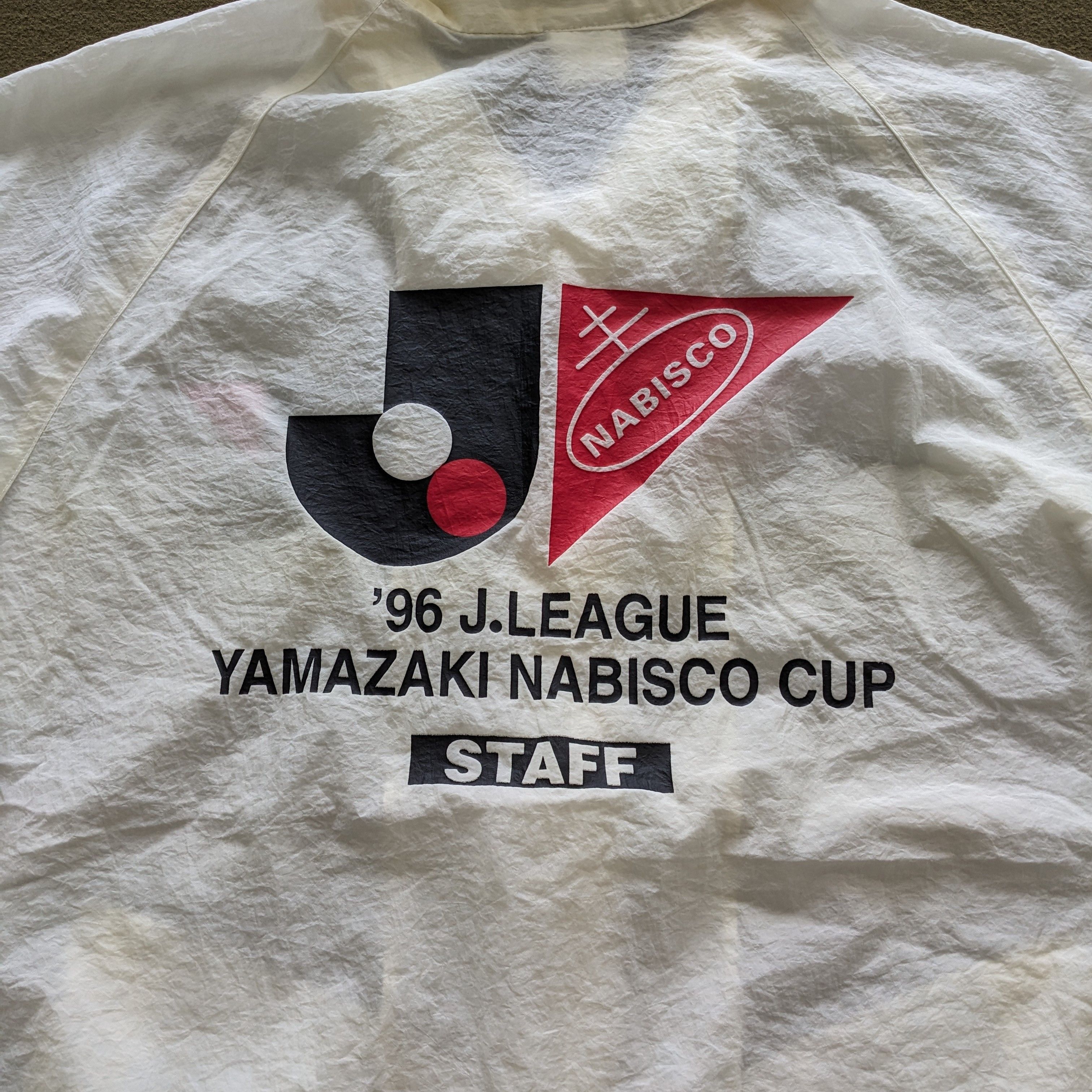 Puma Vintage 1996 J League YAMAZAKI NABISCO CUP Puma Jacket Size US L / EU 52-54 / 3 - 2 Thumbnail