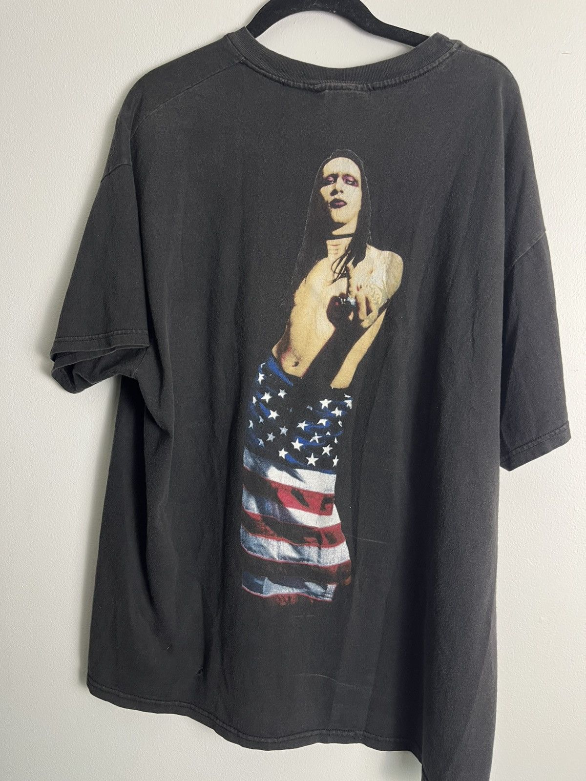 Marilyn Manson Vintage 1998 Hello My Name Is Marilyn Manson Size US XL / EU 56 / 4 - 4 Thumbnail