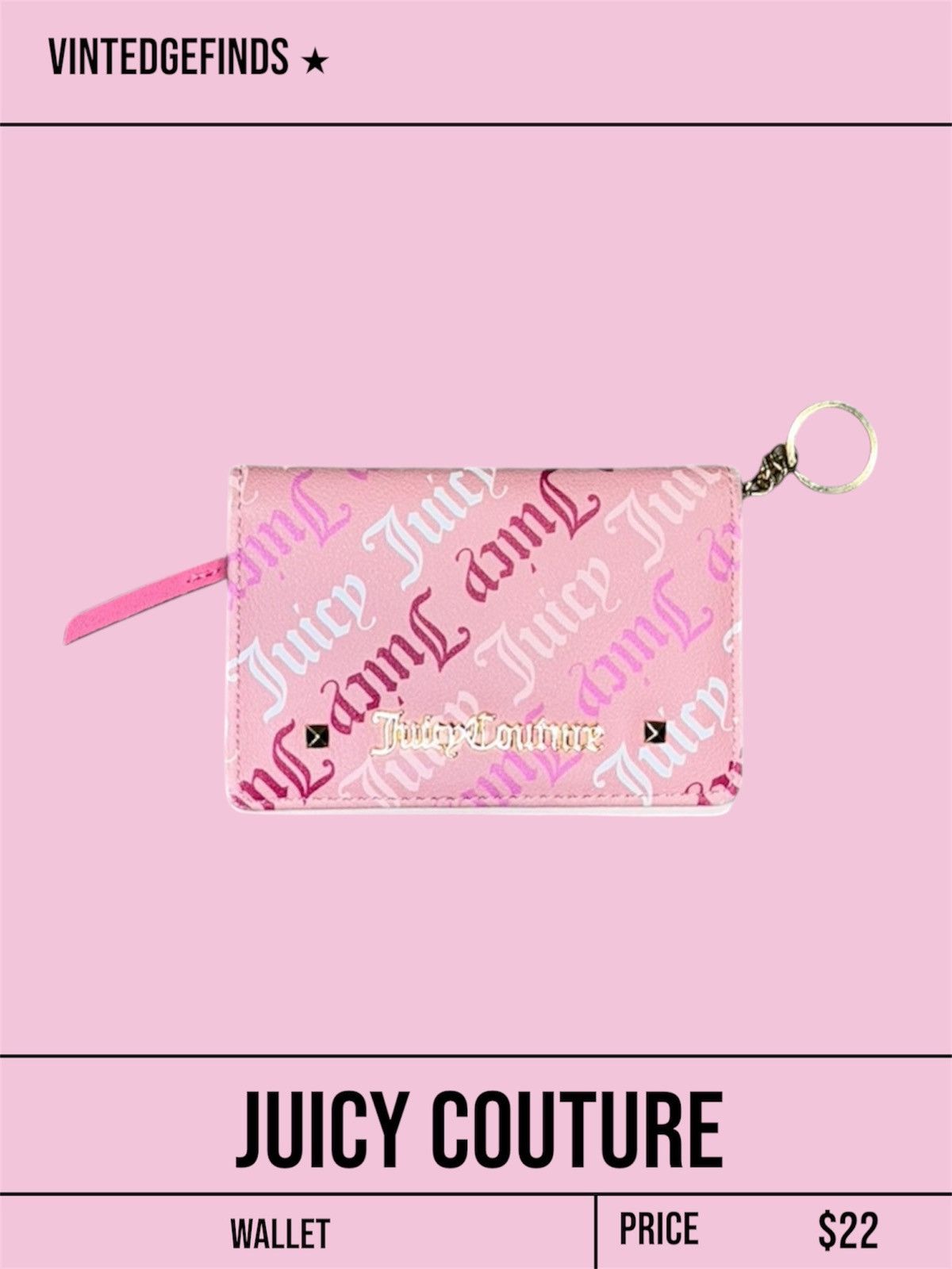 Juicy Couture JUICY COUTURE - vintage clutch wallet Size ONE SIZE - 1 Thumbnail