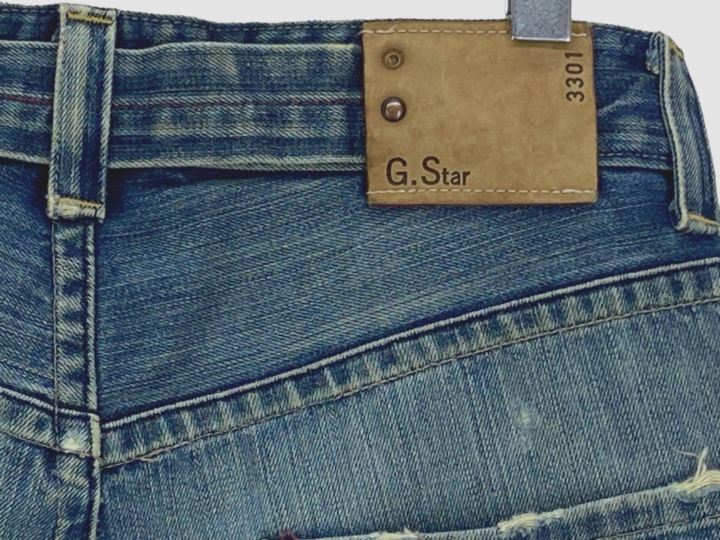 G-Star G-star Jeans Raw Denim Loose Jeans Size US 31 - 11 Thumbnail