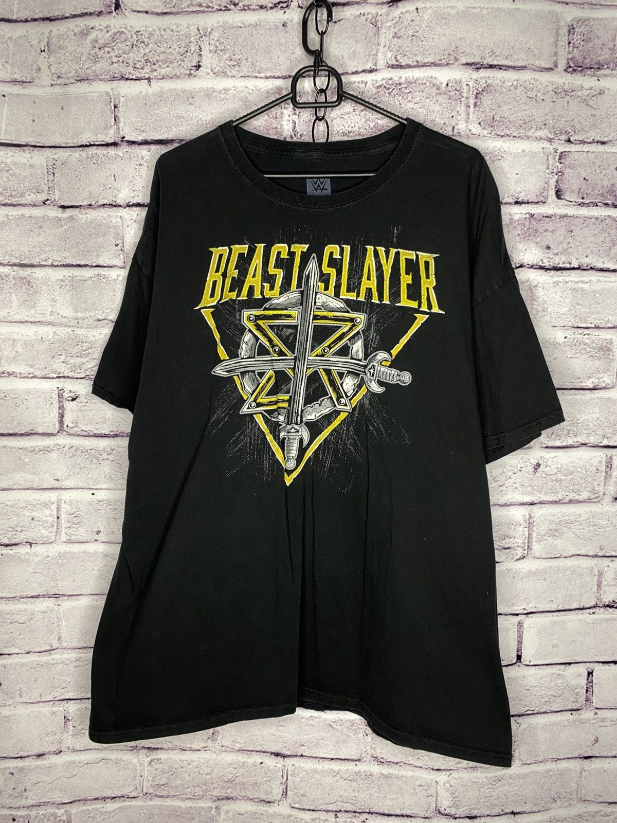 WWE Men's WWE T-Shirt Seth Rollins Beast Slayer Designer Tee Size US XXL / EU 58 / 5 - 1 Thumbnail