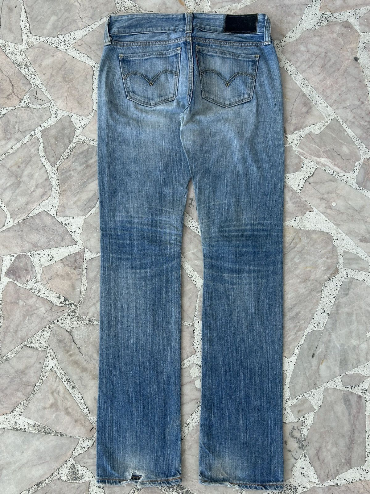 Levi's Levis J30 Vintage Japan Skinny Denim Size 30" / US 8 / IT 44 - 2 Thumbnail