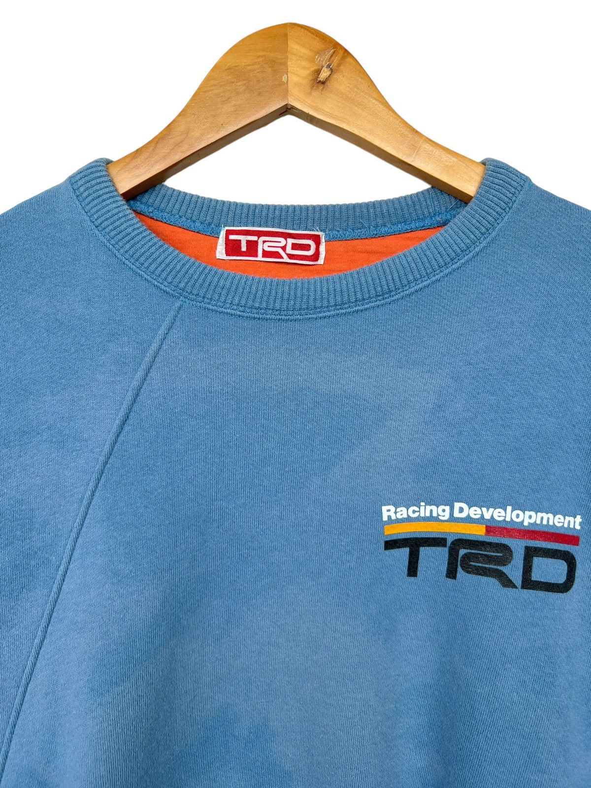 Vintage Vintage 90s Toyota TRD Racing Sweatshirt Baggy Sweatshirt Size L / US 10 / IT 46 - 5 Thumbnail