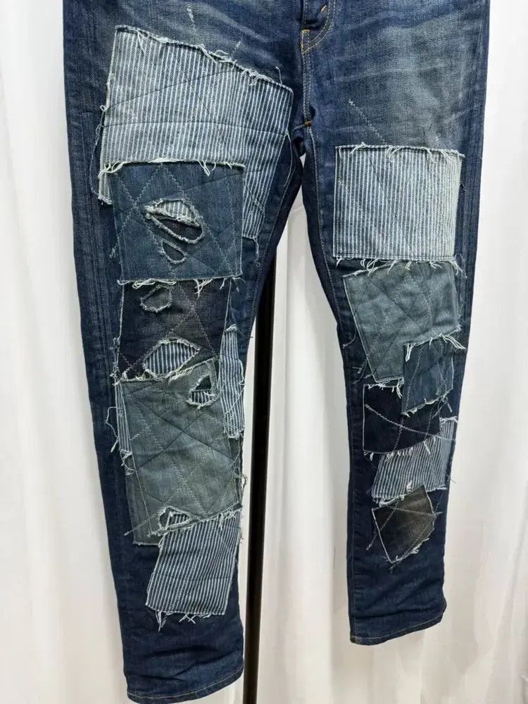 Junya Watanabe Sz L Junya Watanabe x Levi's Boro Boro Patches Denim-2505 Size US 34 / EU 50 - 5 Thumbnail