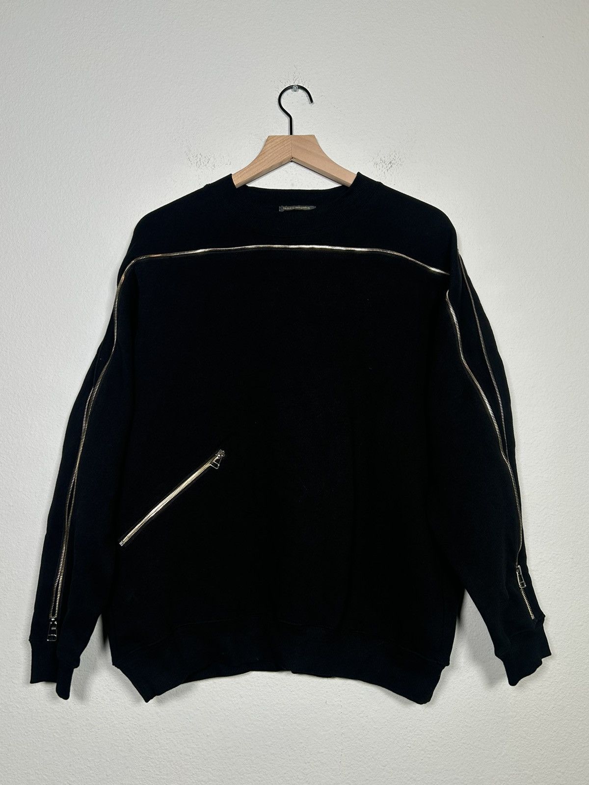 Issey Miyake IS 1987 Printemps Backzip Oversized Sweater Size US S / EU 44-46 / 1 - 3 Thumbnail