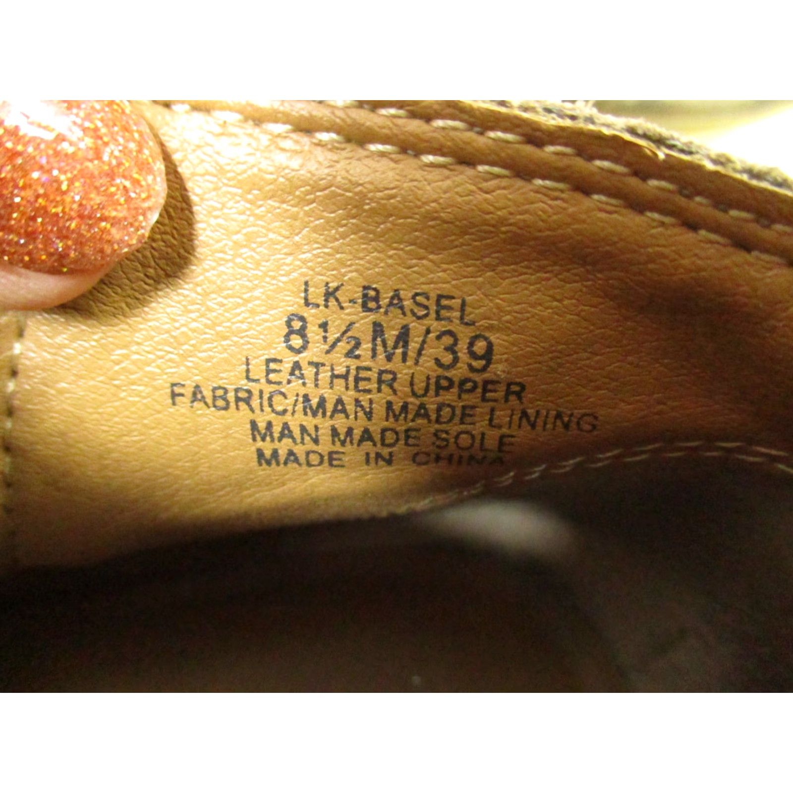Lucky Brand Lucky Brand Snakeskin Python Zipper Ankle Boots 8.5 M Womens Tan Leather Upper Block Heel Size US 9 / IT 39 - 7 Thumbnail