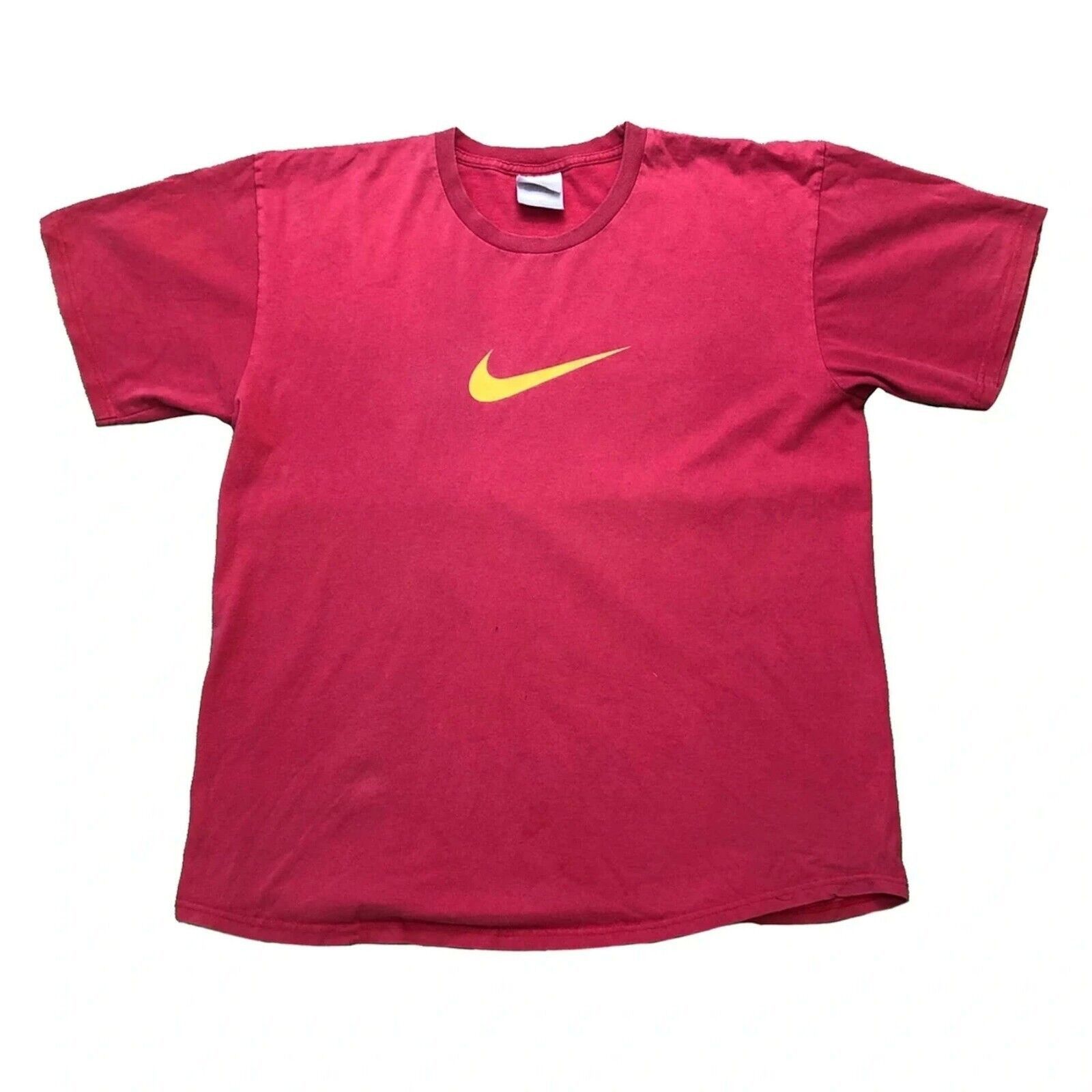 Nike Nike Sportswear T Shirt Center Swoosh Faded Short Sleeve Tee Size US L / EU 52-54 / 3 - 1 Thumbnail