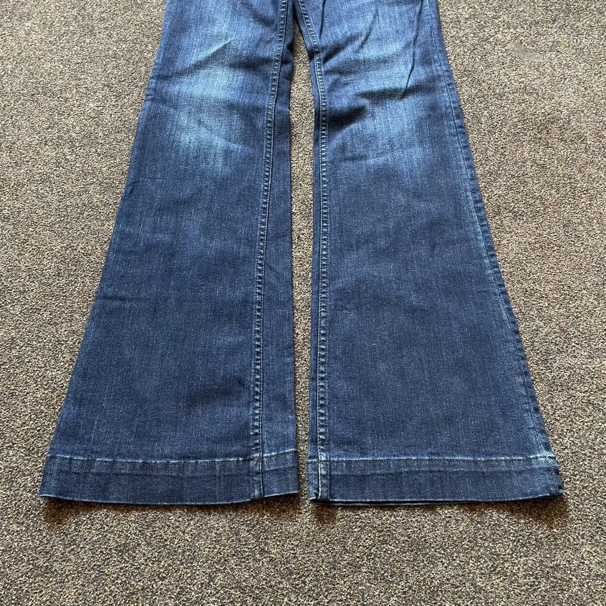 Vintage Vintage Y2K Flared Bootcut Jeans Sun Faded Skate Tapered Size 32" / US 10 / IT 46 - 5 Thumbnail