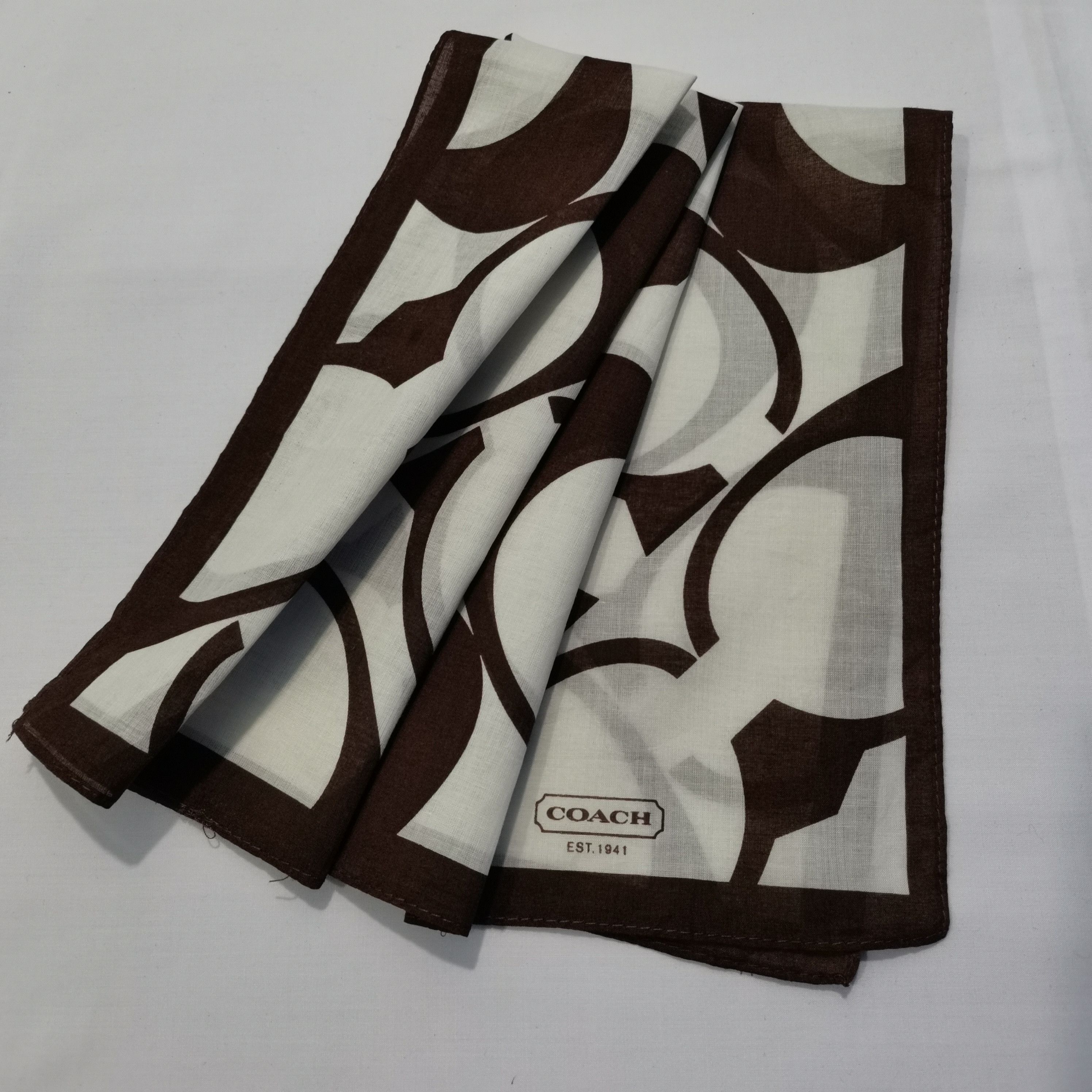 Coach COACH HANDKERCHIEF/ BANDANA/ SCARF Size ONE SIZE - 5 Thumbnail